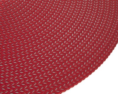 Foto 4 | Mantel Individual Starhaus Corte Láser Rojo 38 cm 4 Piezas
