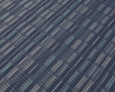Foto 4 | Mantel Individual Homecreations 45 x 30 cm Azul 4 Piezas