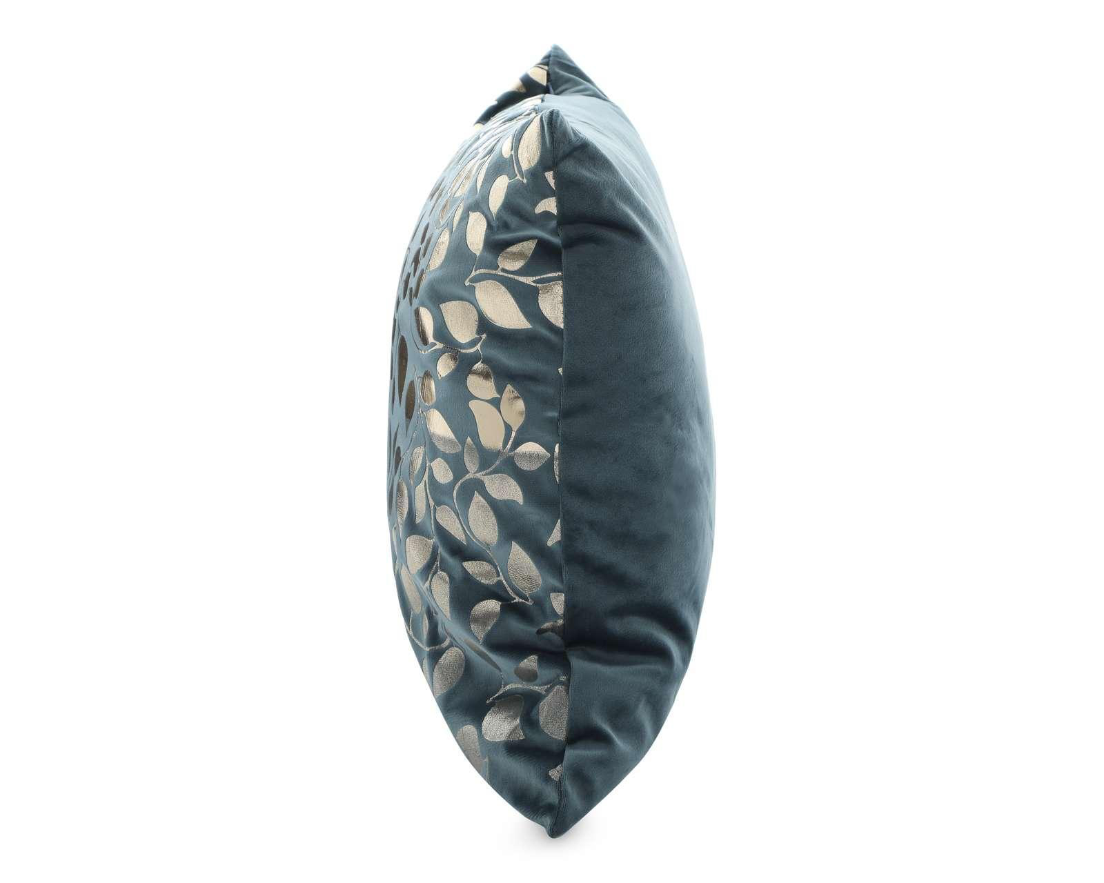 Foto 3 pulgar | Cojín Decorativo Blue Leaf