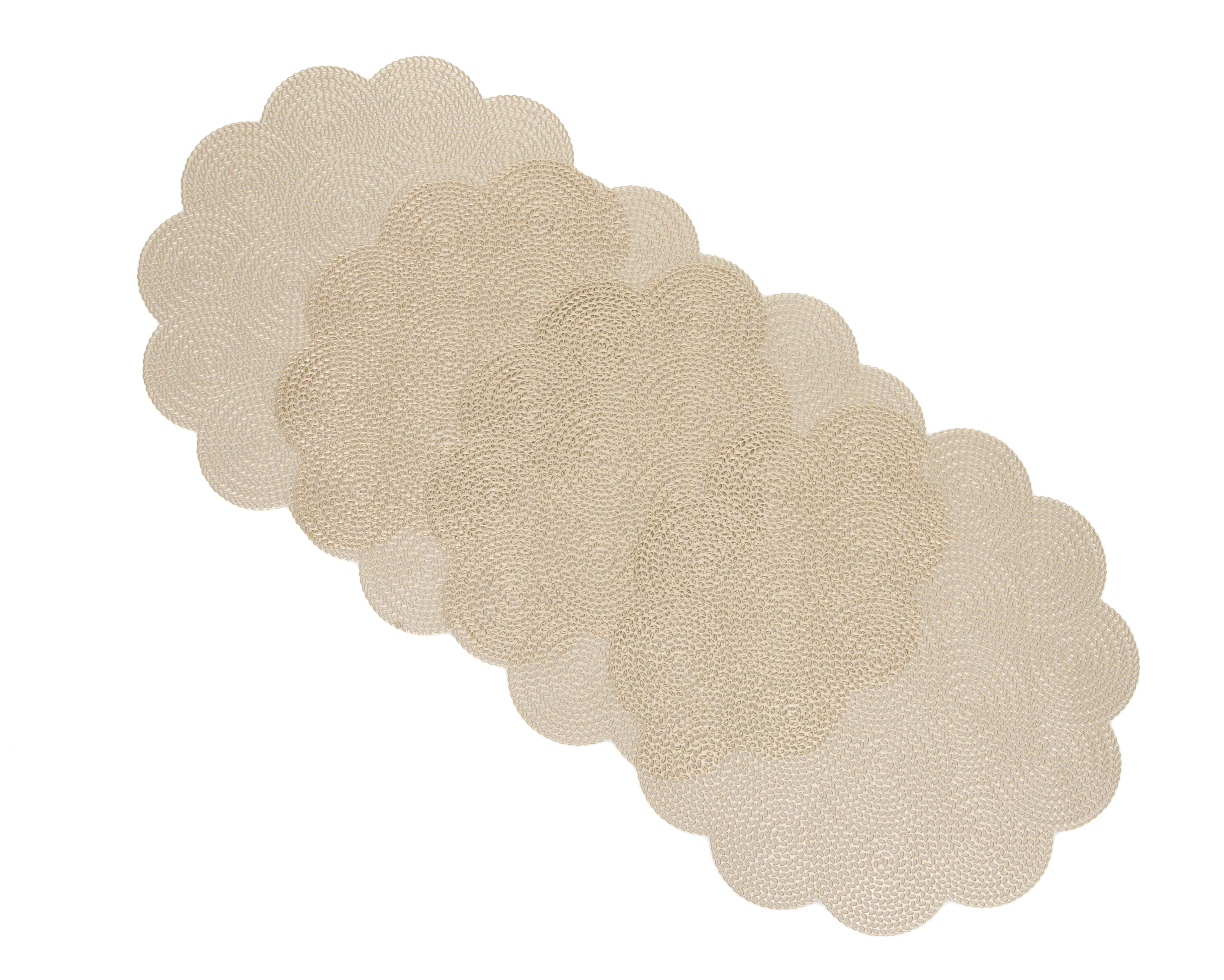 Foto 3 pulgar | Mantel Individual Oro Rosa 38 cm 4 Piezas