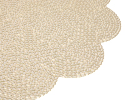 Foto 4 | Mantel Individual Oro Rosa 38 cm 4 Piezas