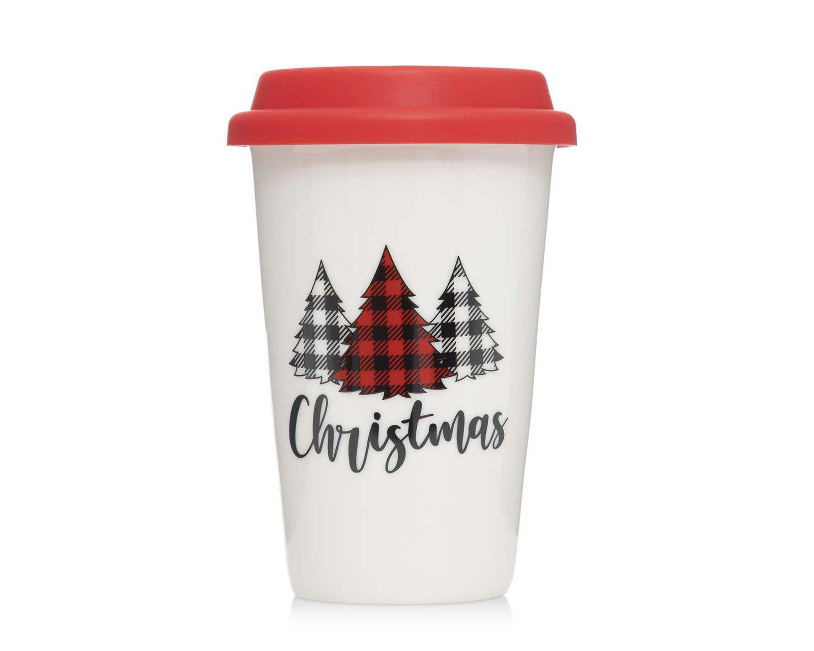 Vaso de Porcelana Christmas