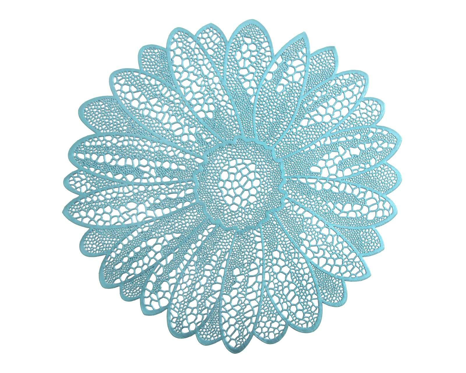 Foto 3 pulgar | Mantel Individual Starhaus Turquesa 38 cm 4 Piezas