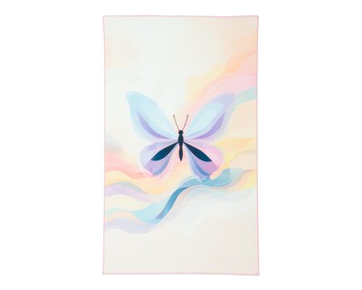 Foto 3 | Toalla de Baño Providencia Mariposa Estampada