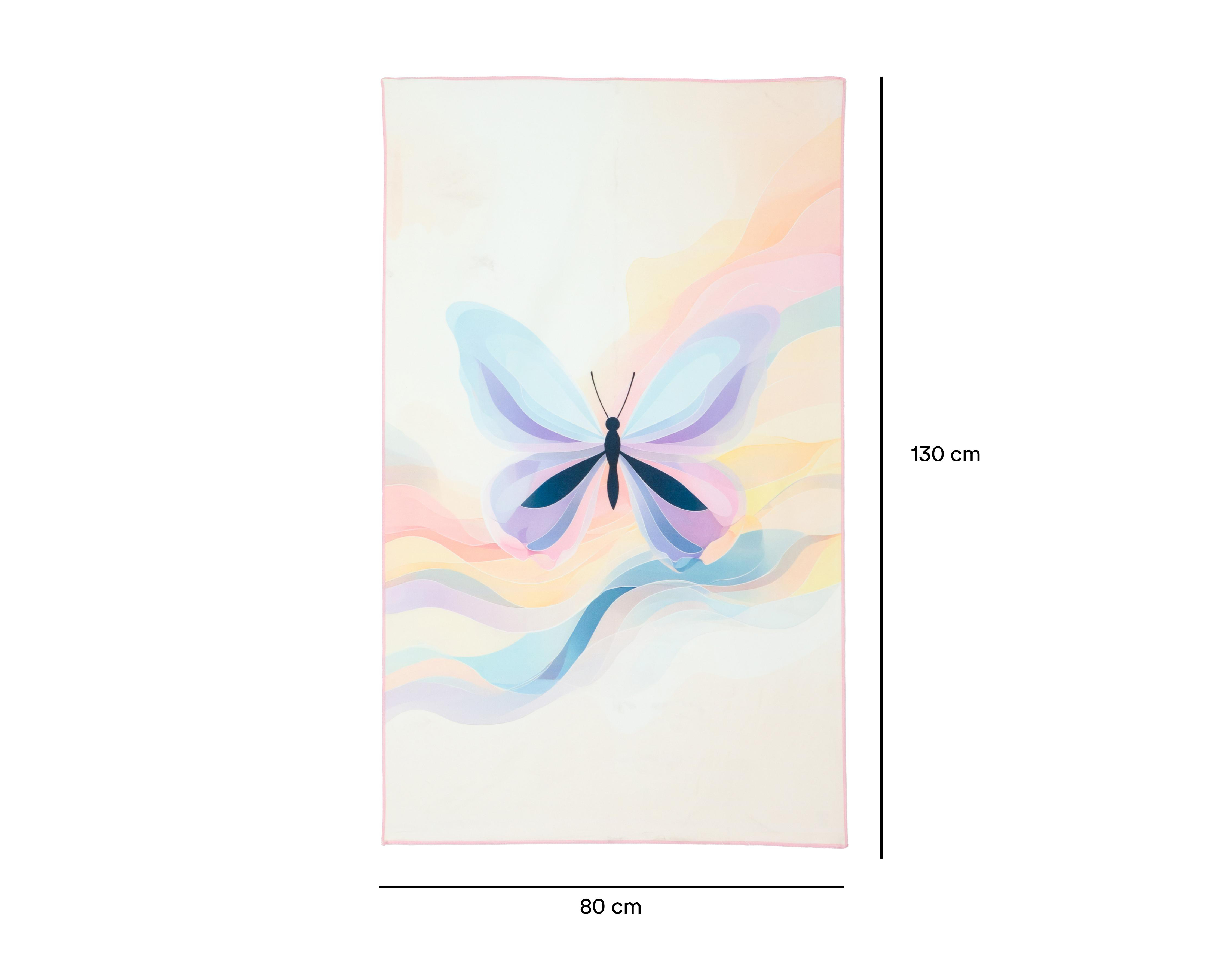 Foto 5 | Toalla de Baño Providencia Mariposa Estampada