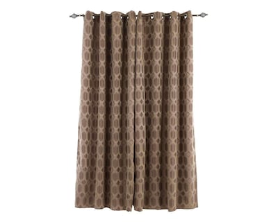 Foto 3 | Cortinas Kimberly 280 x 225 cm Café