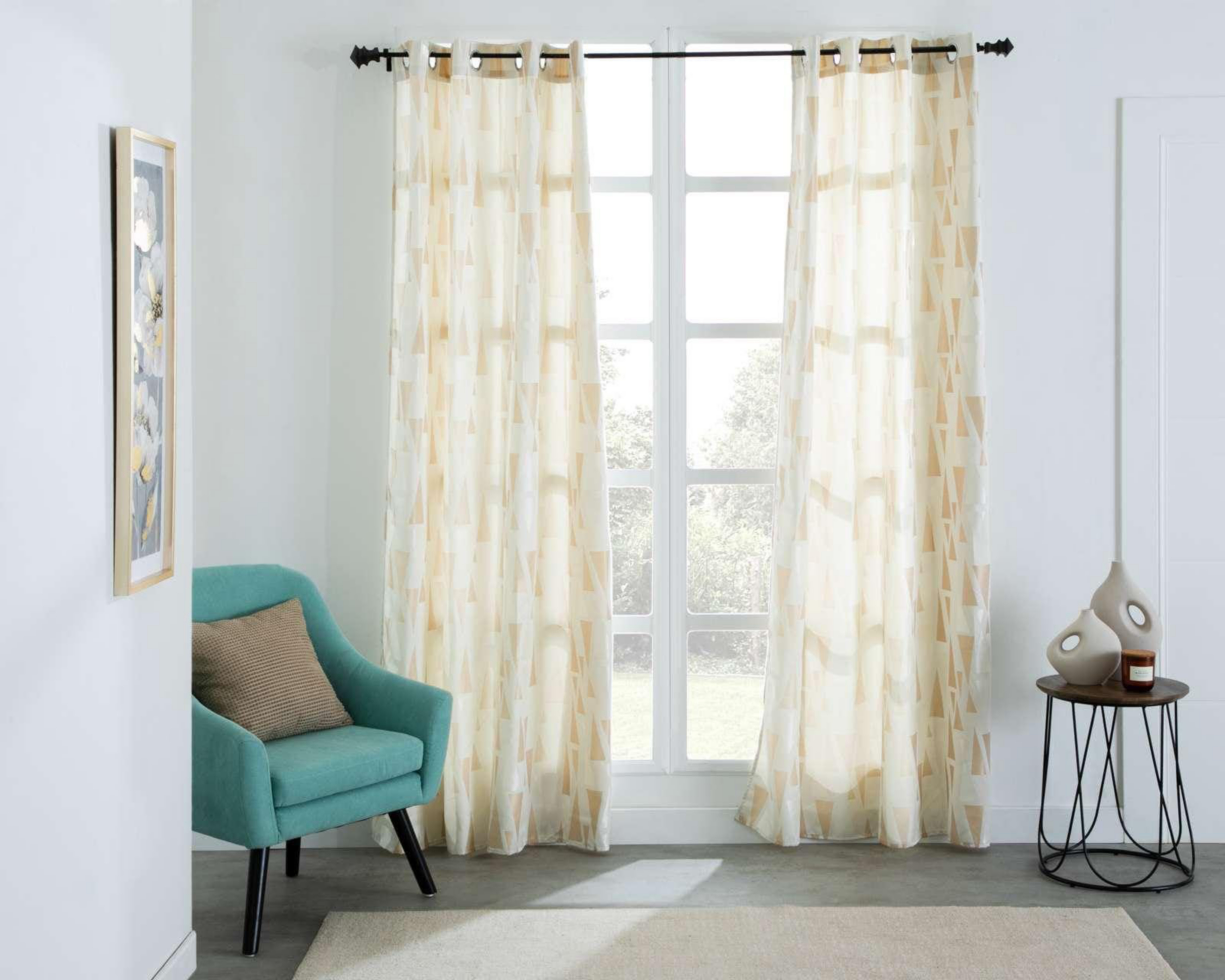 Cortinas Vivi 280 x 225 cm Taupe