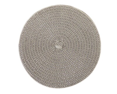 Foto 2 | Mantel Individual Starhaus Tejido Gris 38 cm 4 Piezas