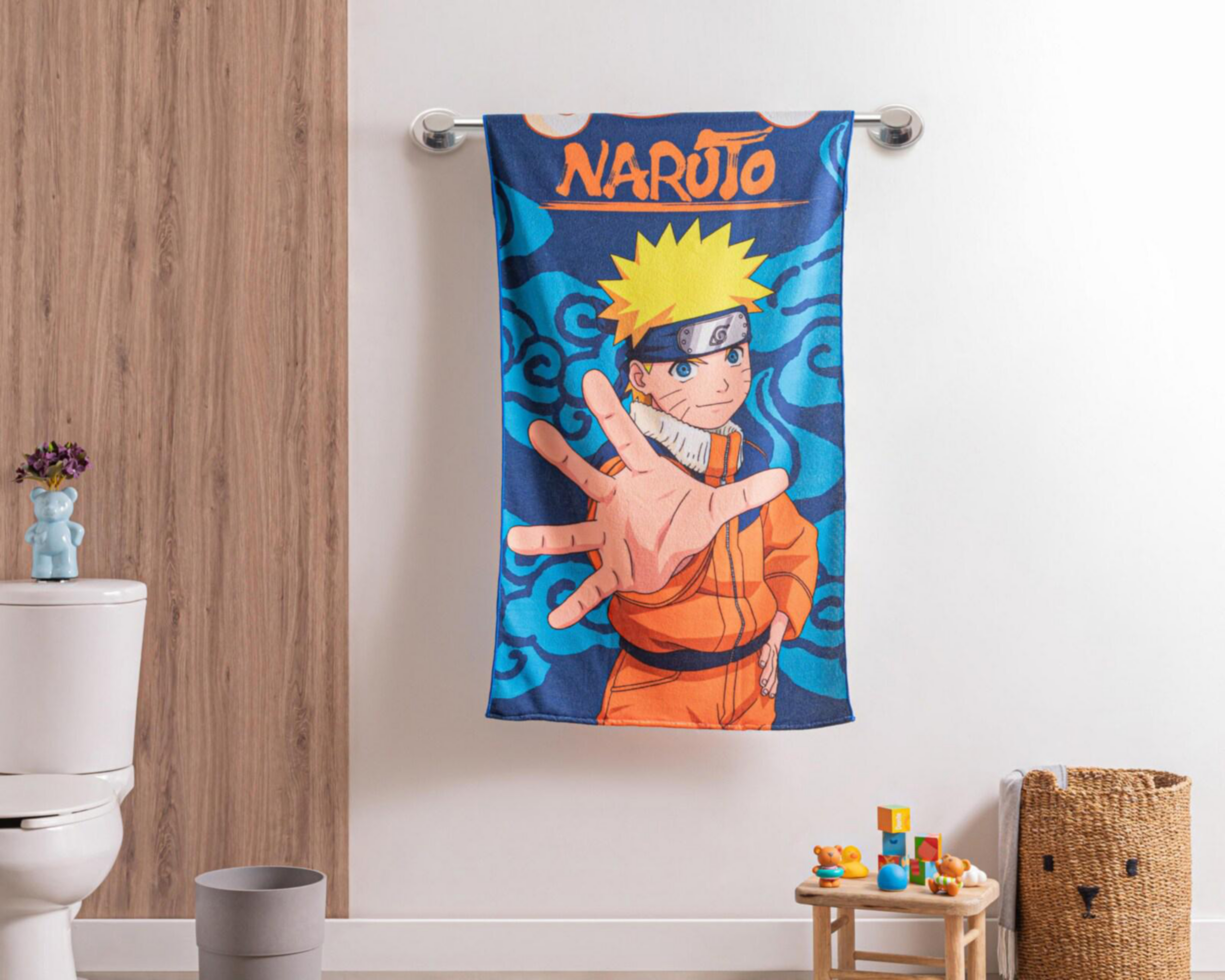 Foto 5 | Toalla Naruto Azul