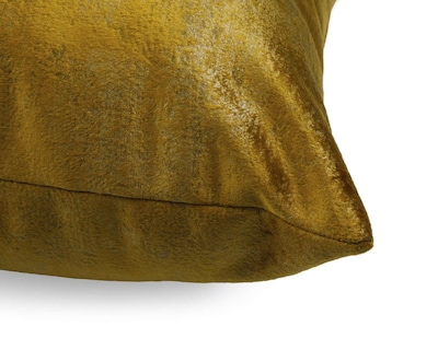 Foto 3 | Cojín Decorativo Embosado Dorado