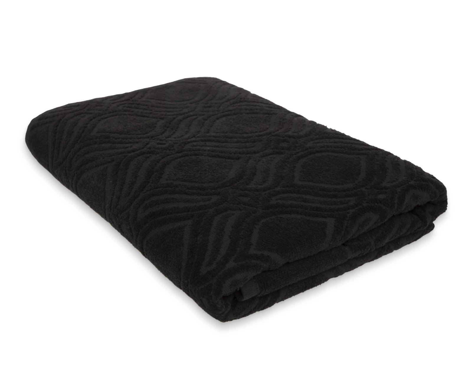Toalla de Medio Baño Carey Negro