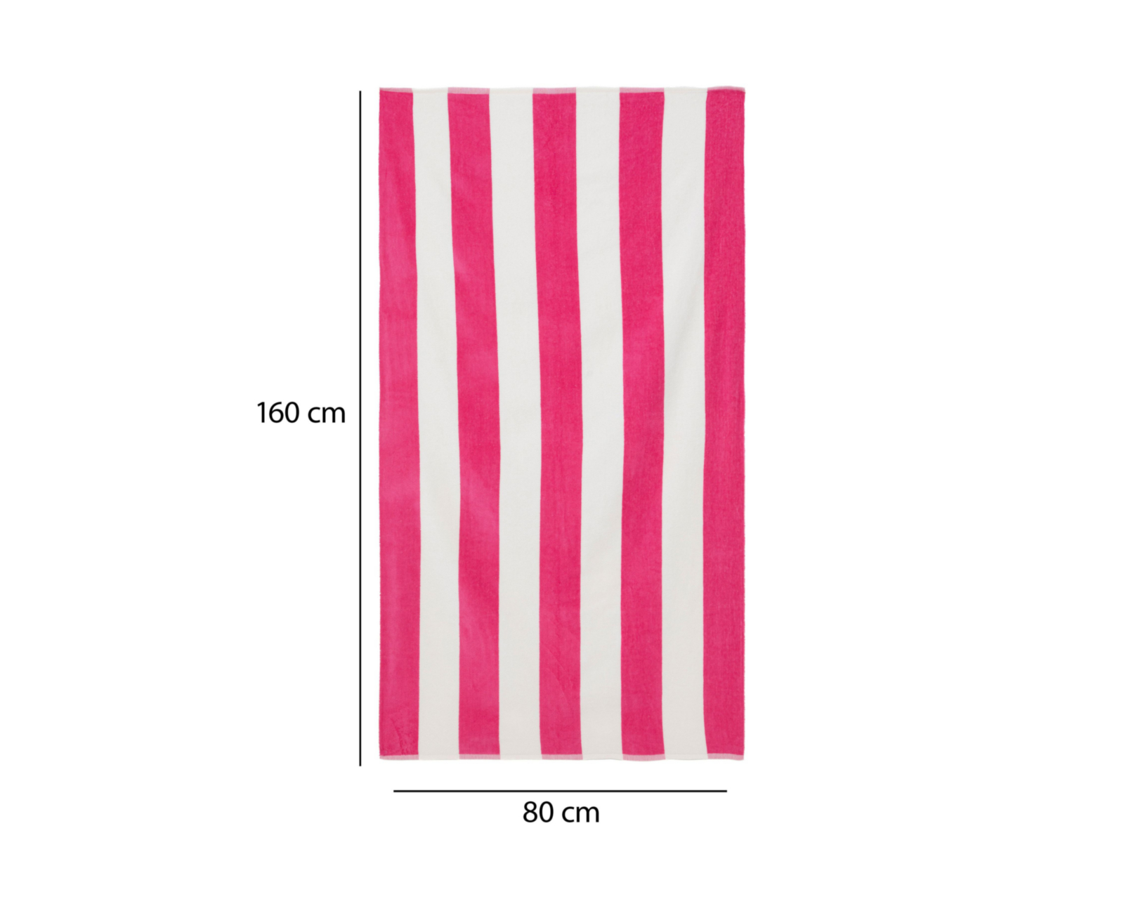 Foto 5 | Toalla de Baño Completo Velour Rosa