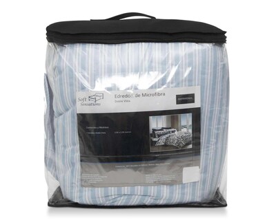 Foto 3 | Edredón Logan&Mason Matrimonial/Queen Size Baby Blue