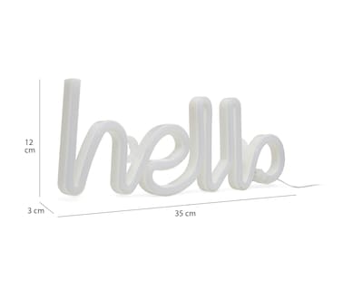 Foto 6 | Lámpara de Mesa Hello