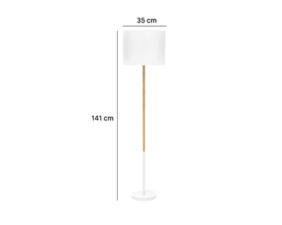 Foto 5 | Lámpara de Pie Rosaura 141 cm