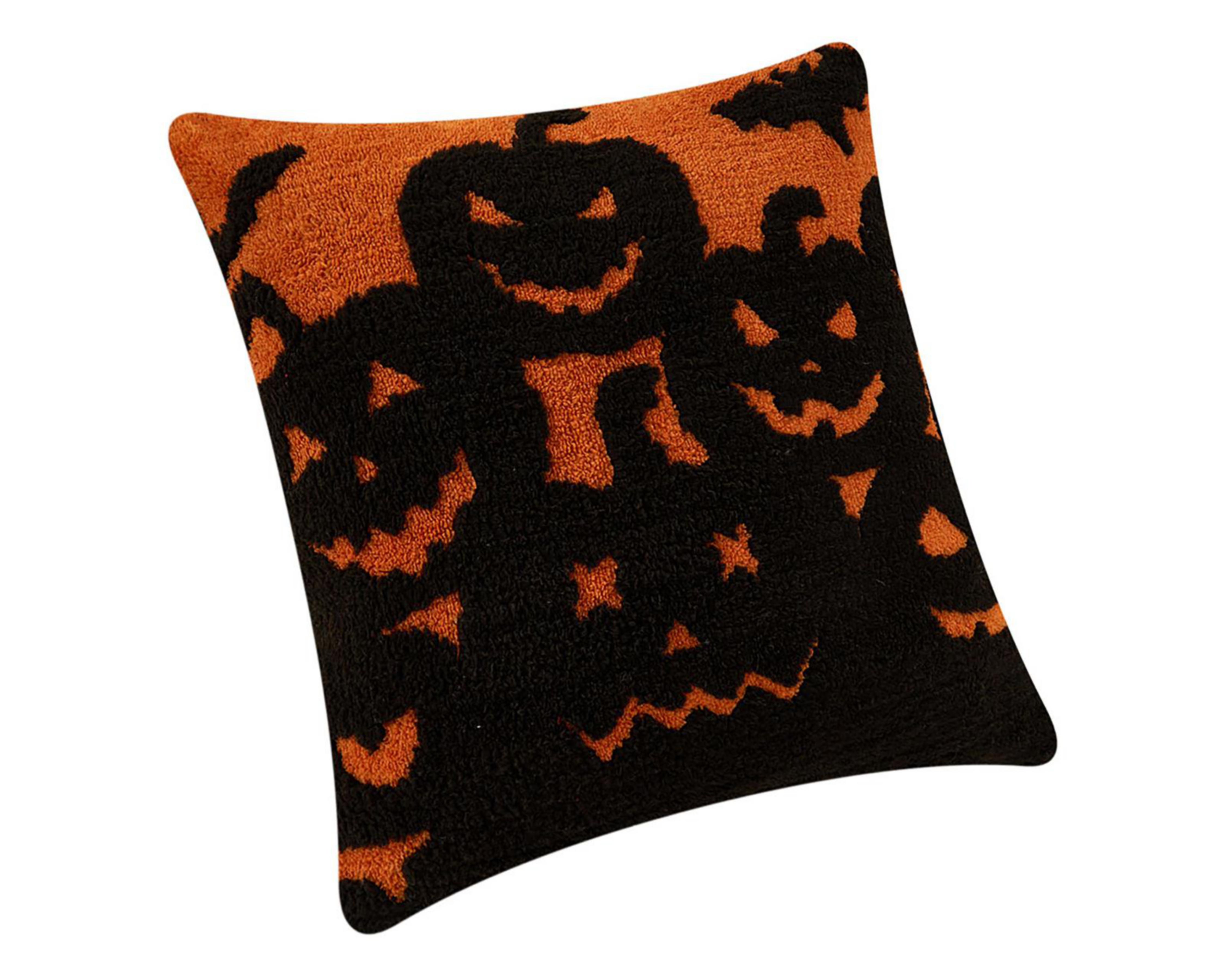 Foto 4 pulgar | Cojín Decorativo Calabazas