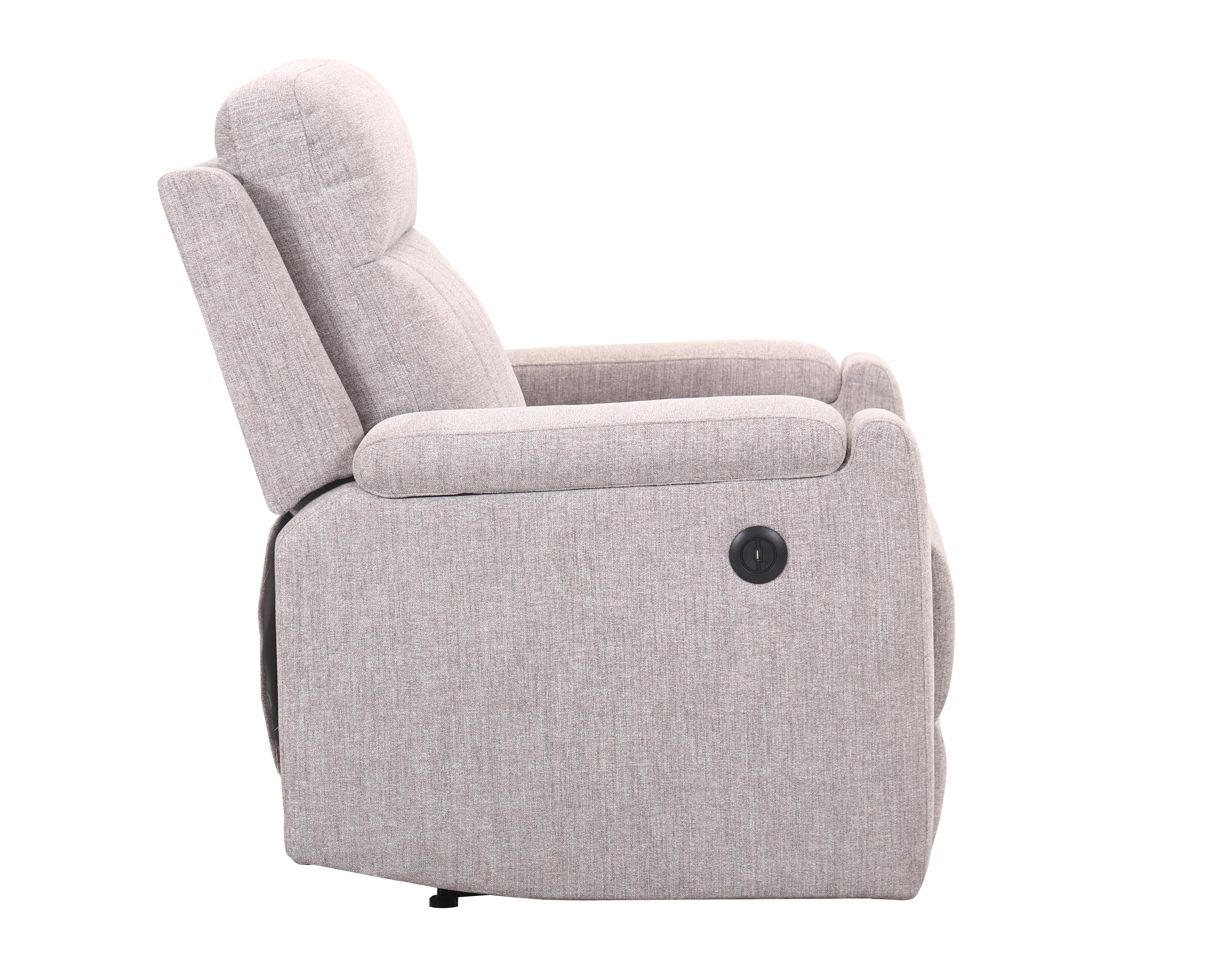 Foto 4 pulgar | Sillón Reclinable Hugo Gris