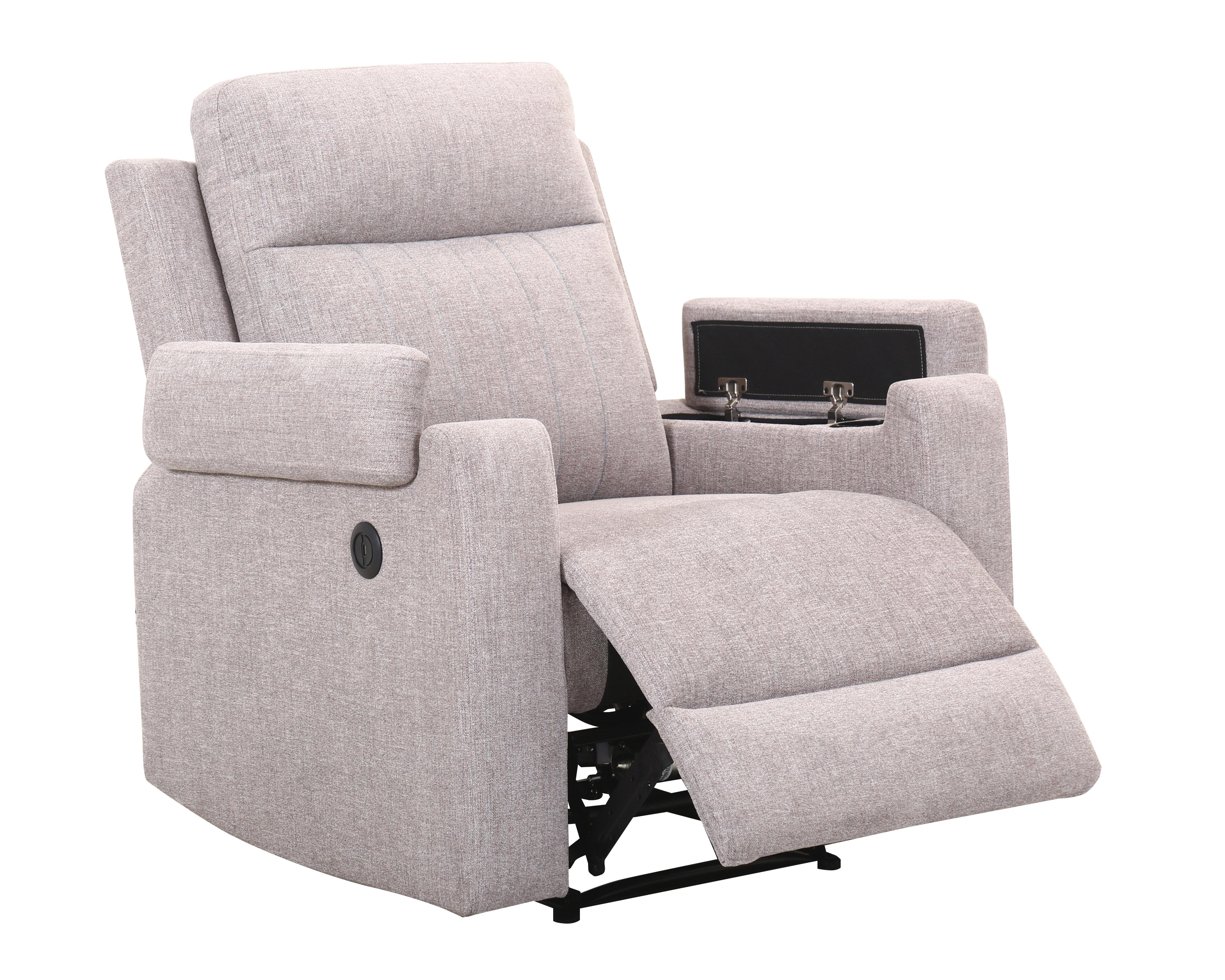 Foto 5 pulgar | Sillón Reclinable Hugo Gris
