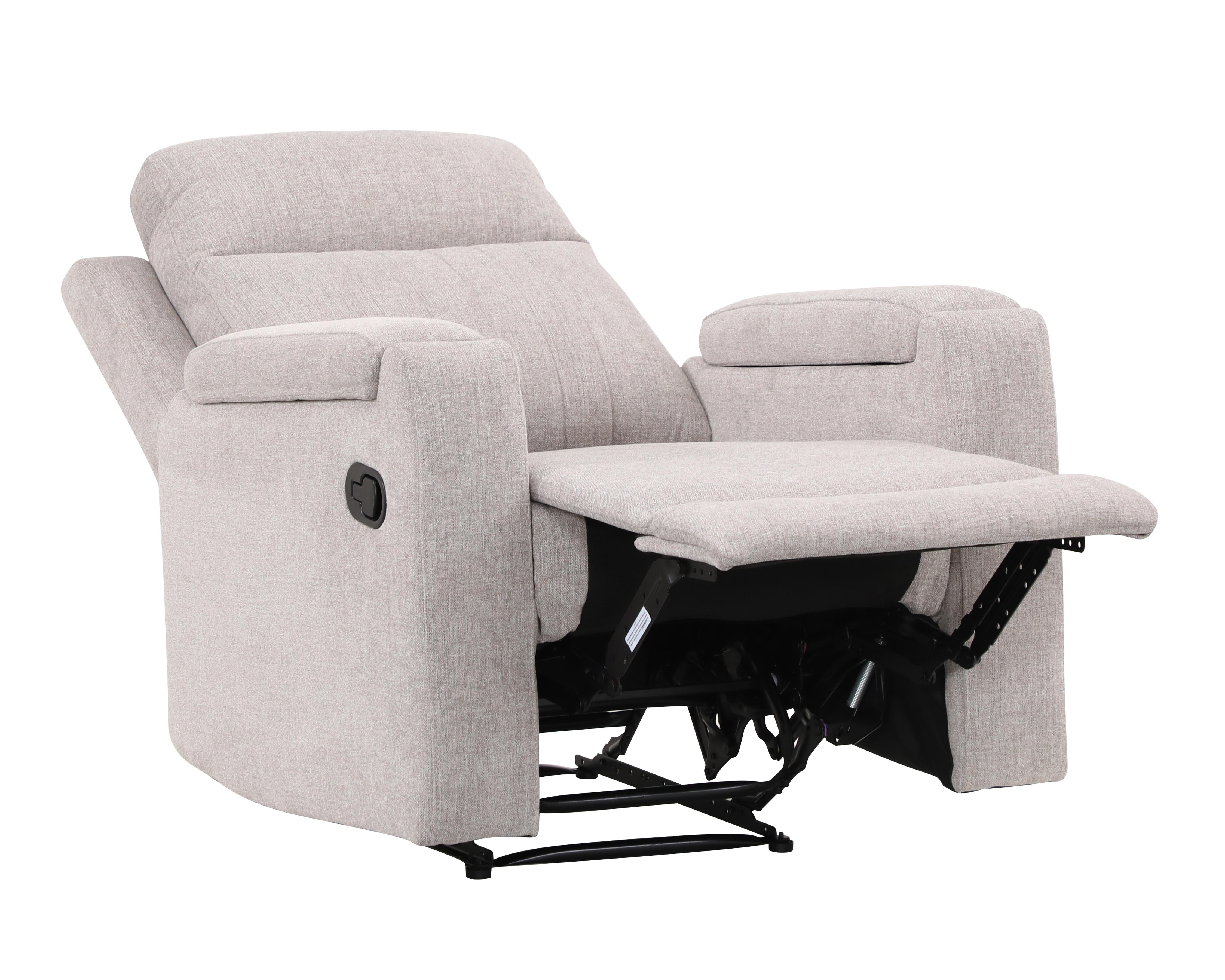 Foto 5 | Sillón Reclinable Hugo Gris