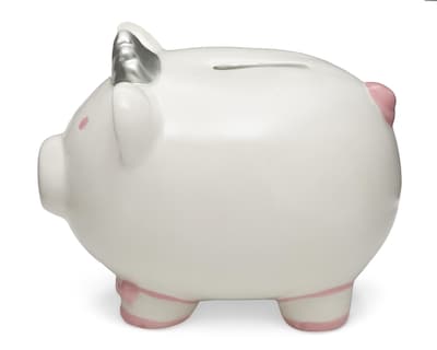Foto 3 | Alcancía de Cerdito Starhaus Dolomita Infantil