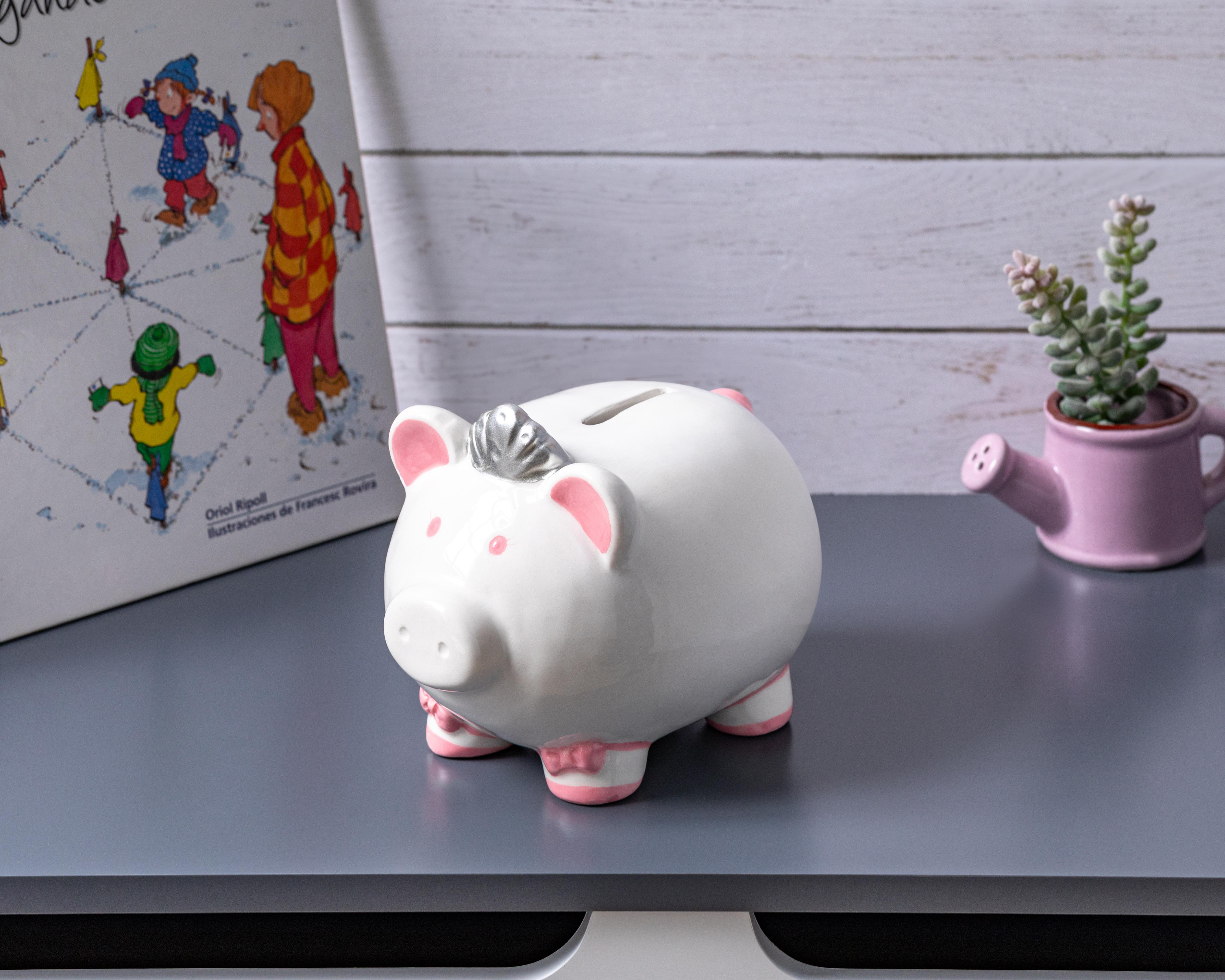 Foto 5 | Alcancía de Cerdito Starhaus Dolomita Infantil