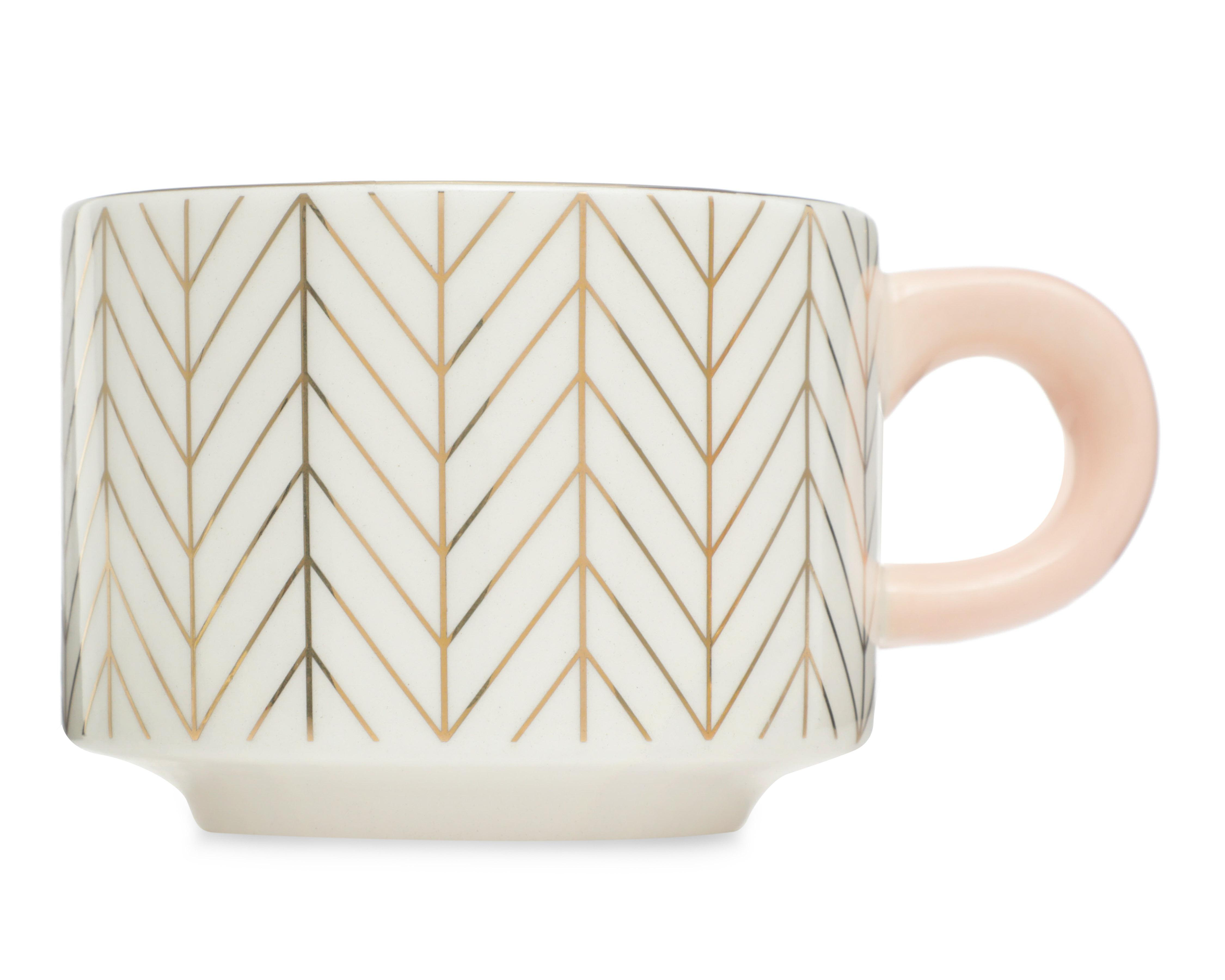 Foto 3 pulgar | Taza de Cerámica Starhaus 4 Piezas