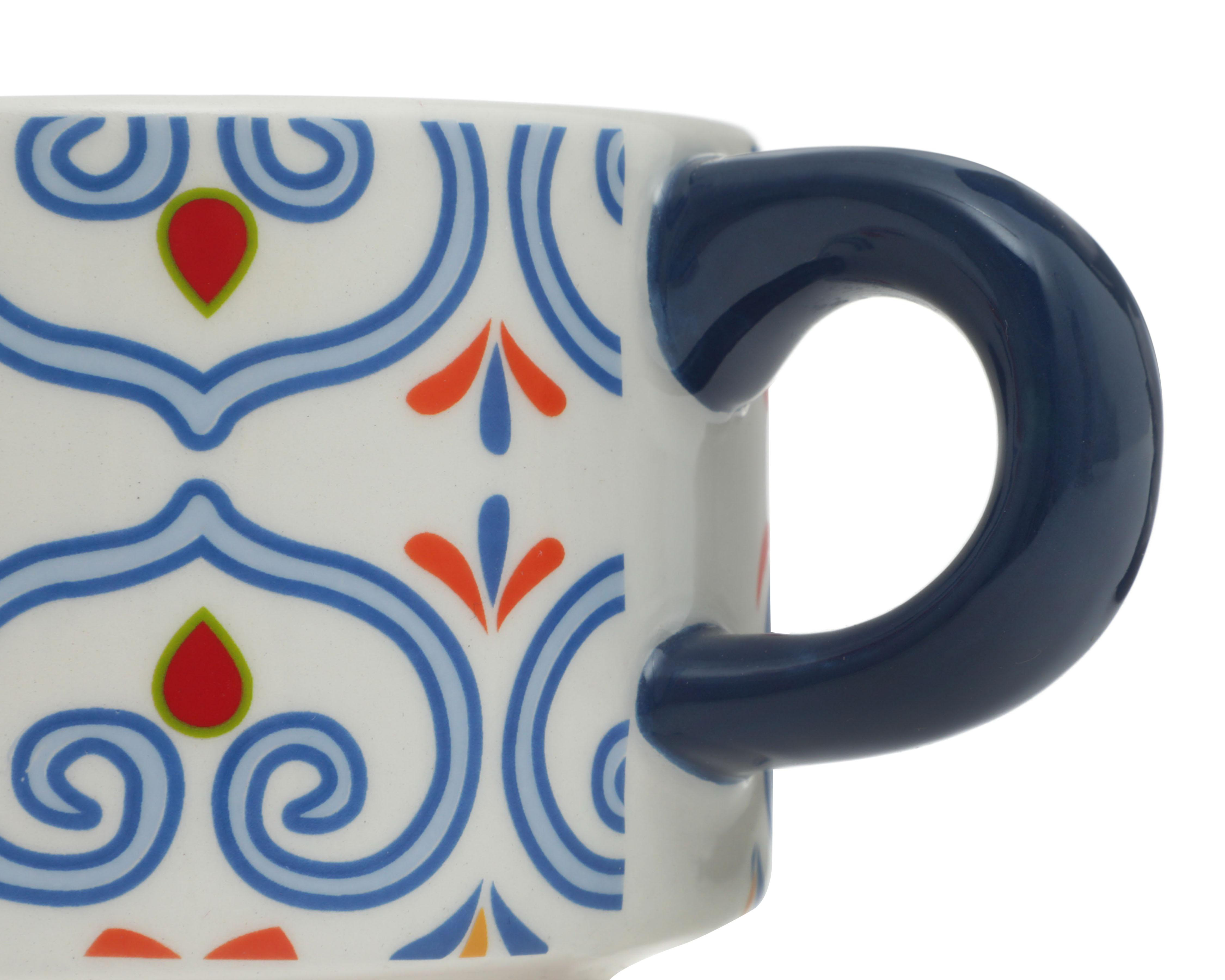 Foto 4 pulgar | Taza de Cerámica Starhaus 4 Piezas