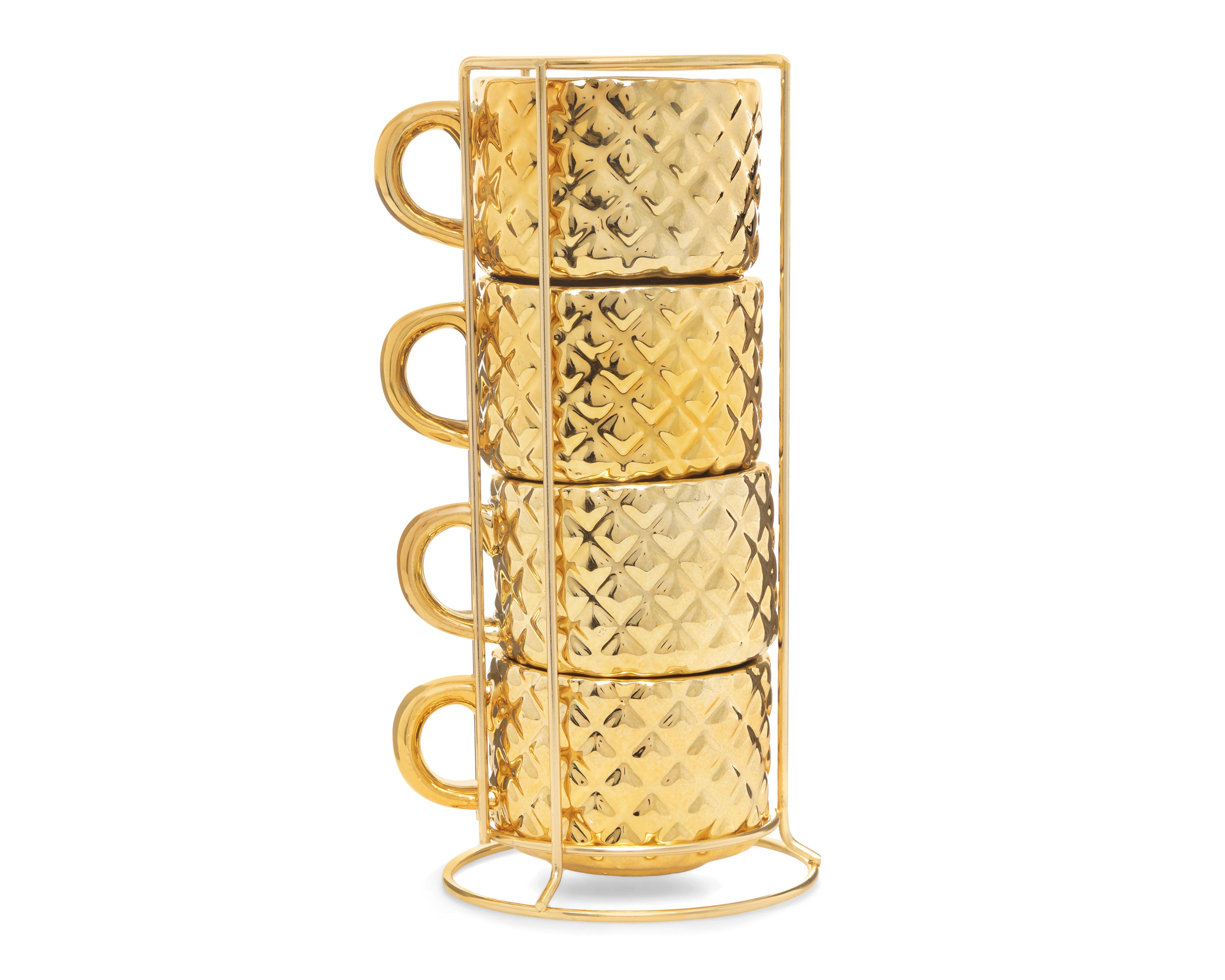 Foto 1 | Tazas Decorativas de Cerámica Weston 4 Piezas