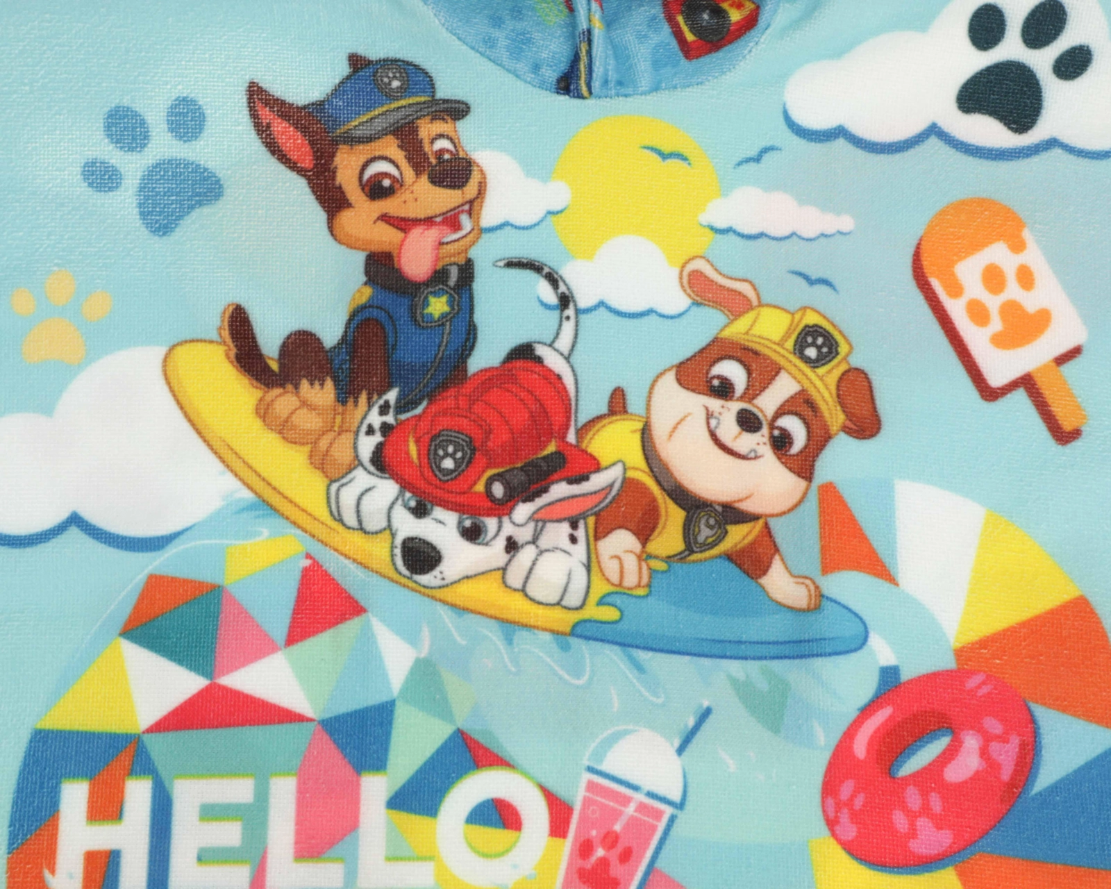 Foto 4 pulgar | Toalla Infantil Hoodie Paw Patrol Azul