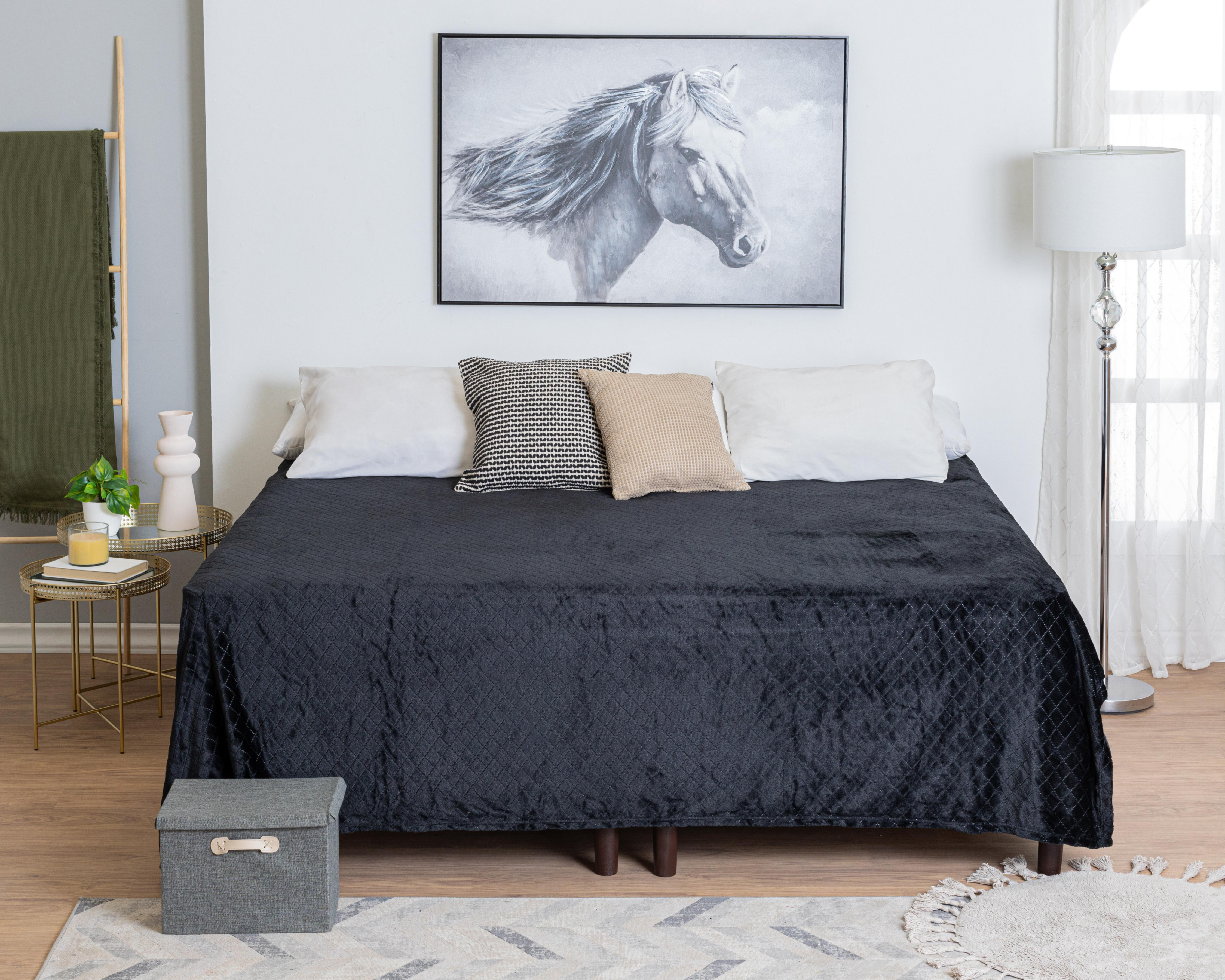 Cobertor Providencia King Size Diamante Negro $399