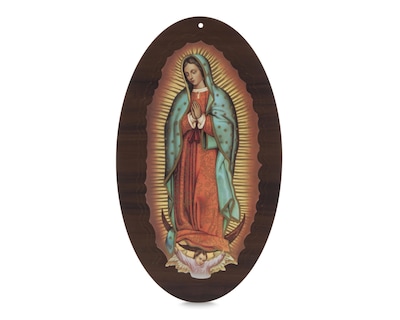 Foto 1 | Adorno Virgen de Guadalupe 25 x 43 cm