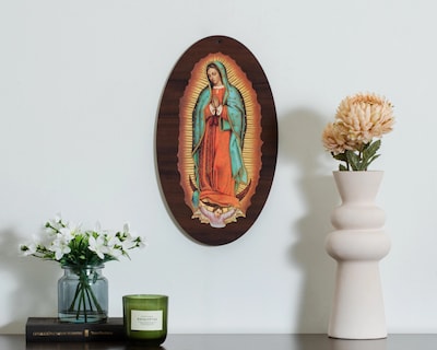 Foto 5 | Adorno Virgen de Guadalupe 25 x 43 cm