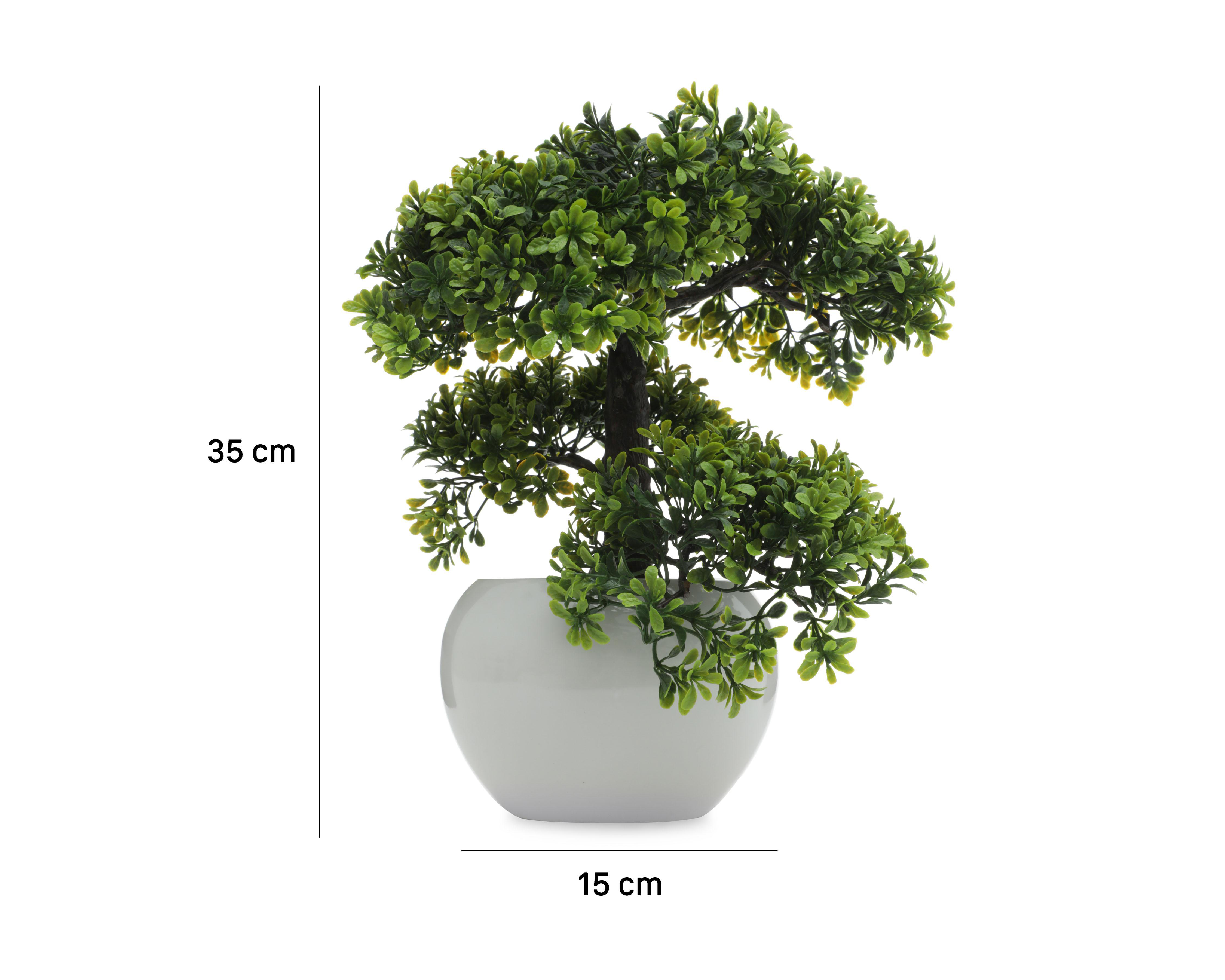 Foto 6 pulgar | Planta Artificial con Maceta Starhaus 35 cm