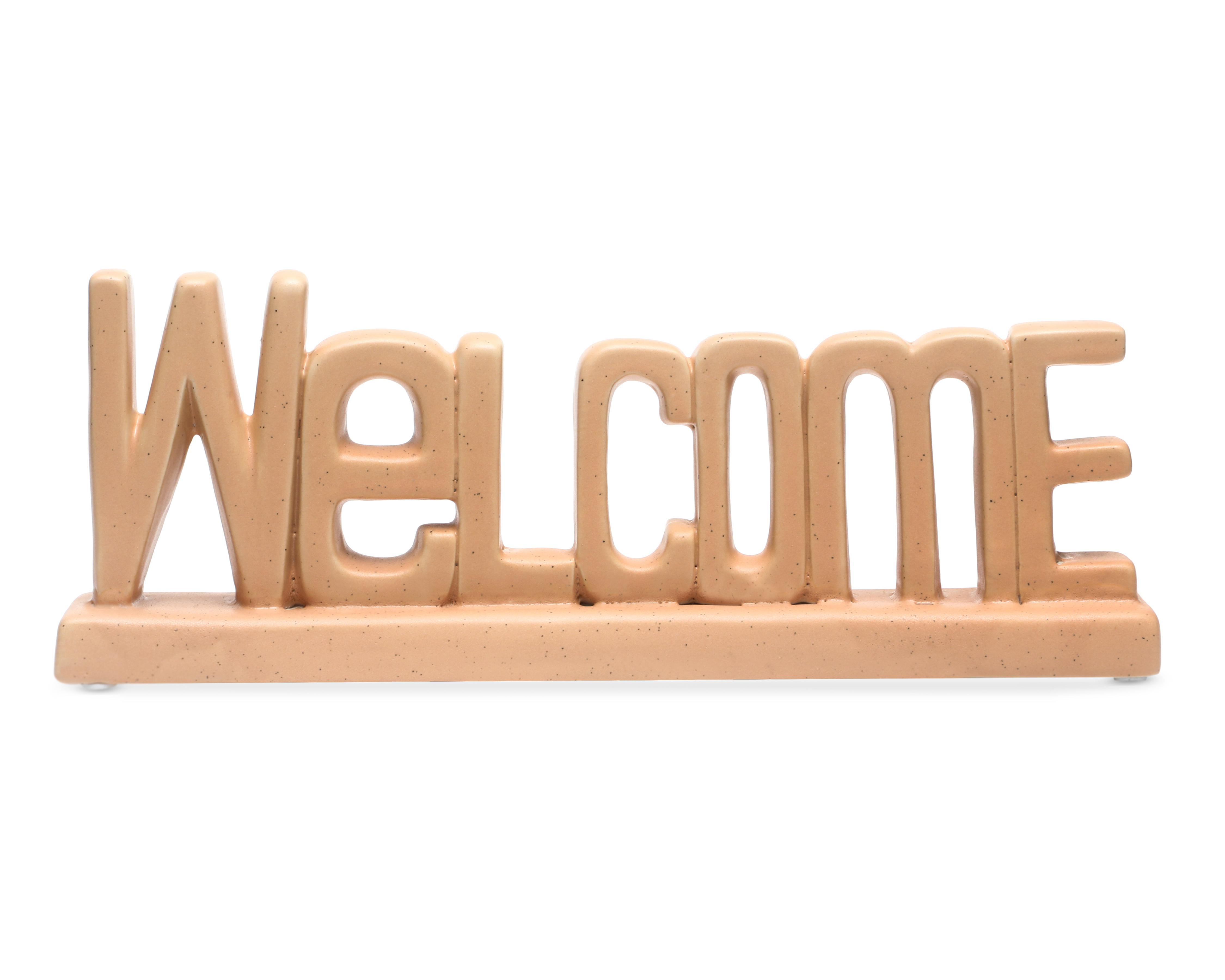 Foto 4 pulgar | Letrero Decorativo Welcome