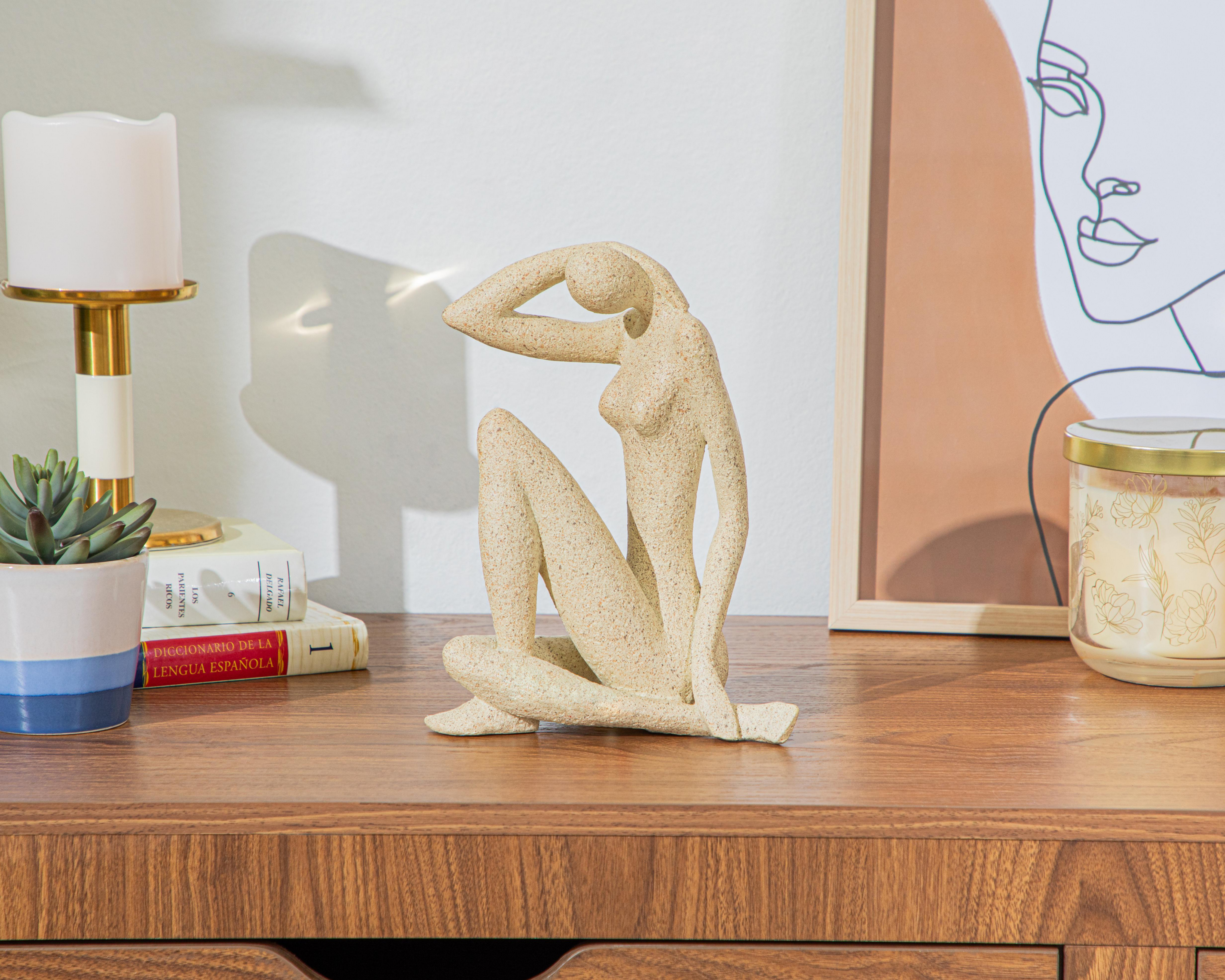 Foto 4 | Escultura de Mujer Naime