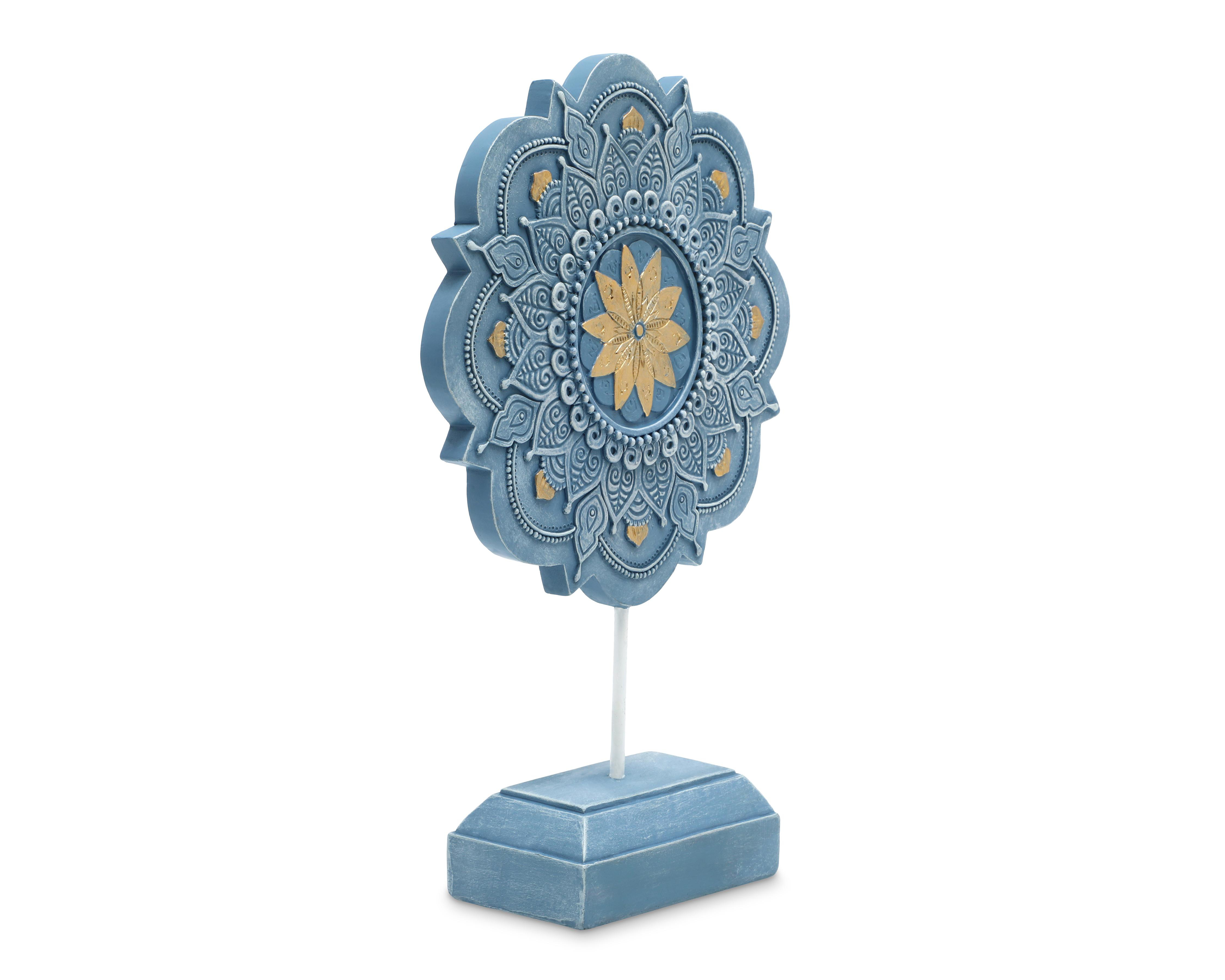 Foto 2 pulgar | Escultura Decorativa Boho Blue