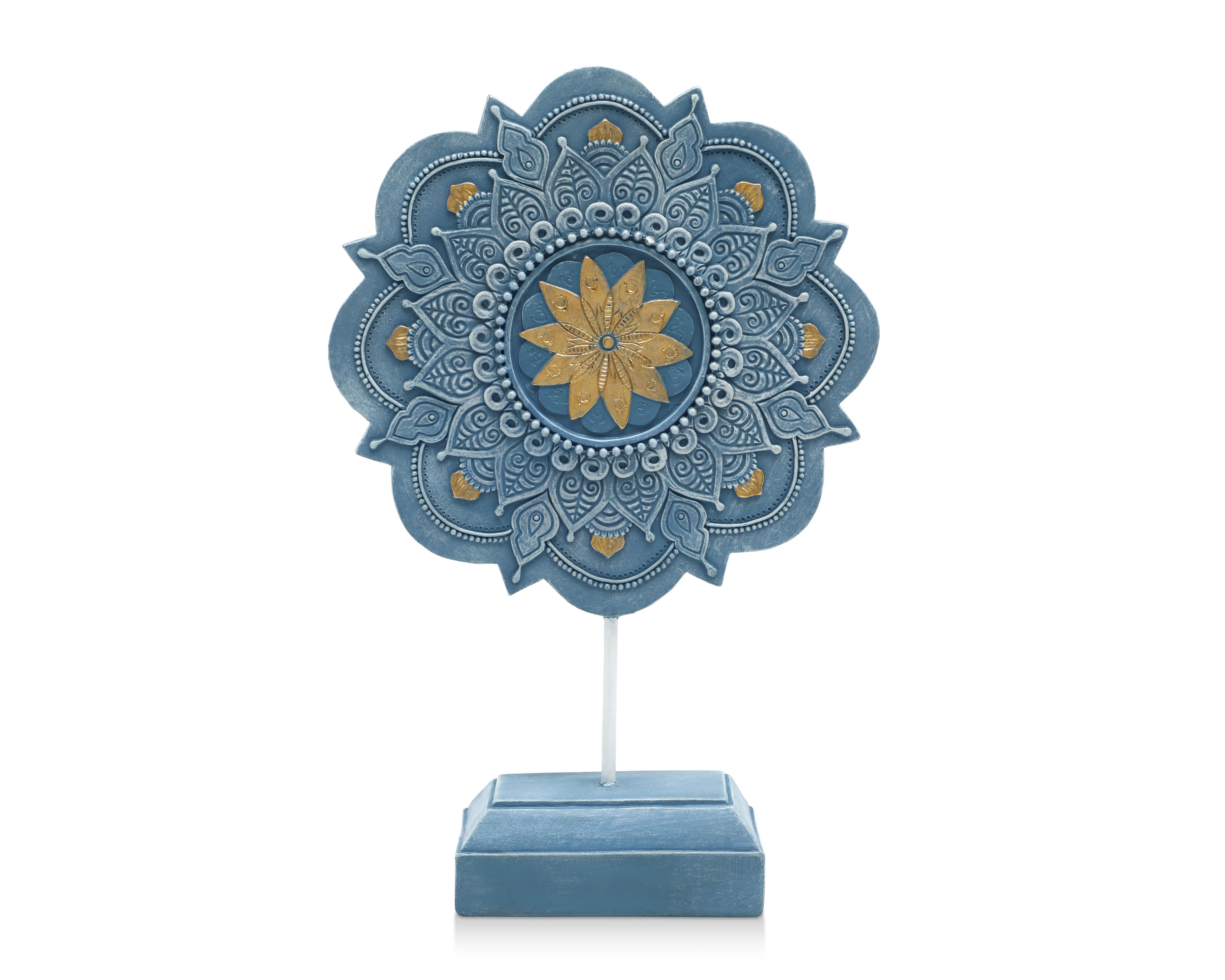 Foto 4 pulgar | Escultura Decorativa Boho Blue