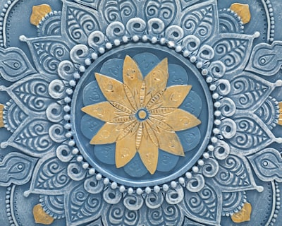 Foto 4 | Escultura Decorativa Boho Blue