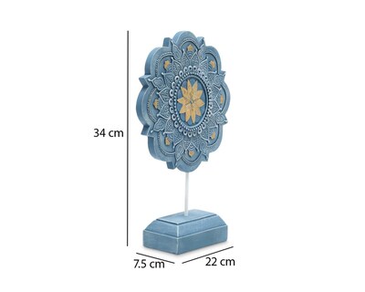 Foto 6 | Escultura Decorativa Boho Blue