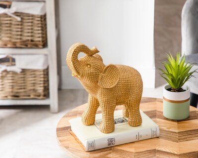 Foto 5 | Escultura de Elefante Boris