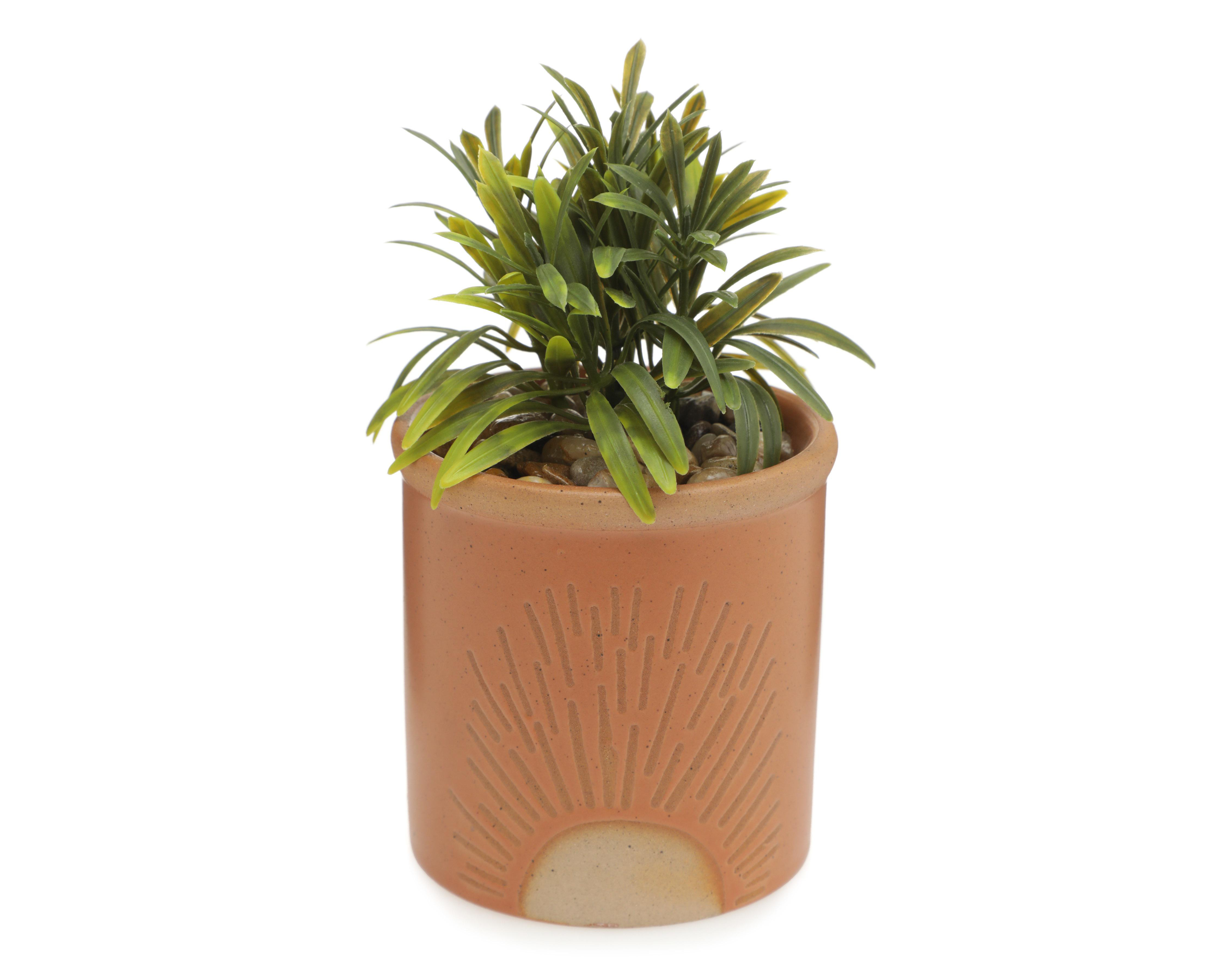 Foto 3 pulgar | Planta Artificial con Maceta Starhaus 16 cm