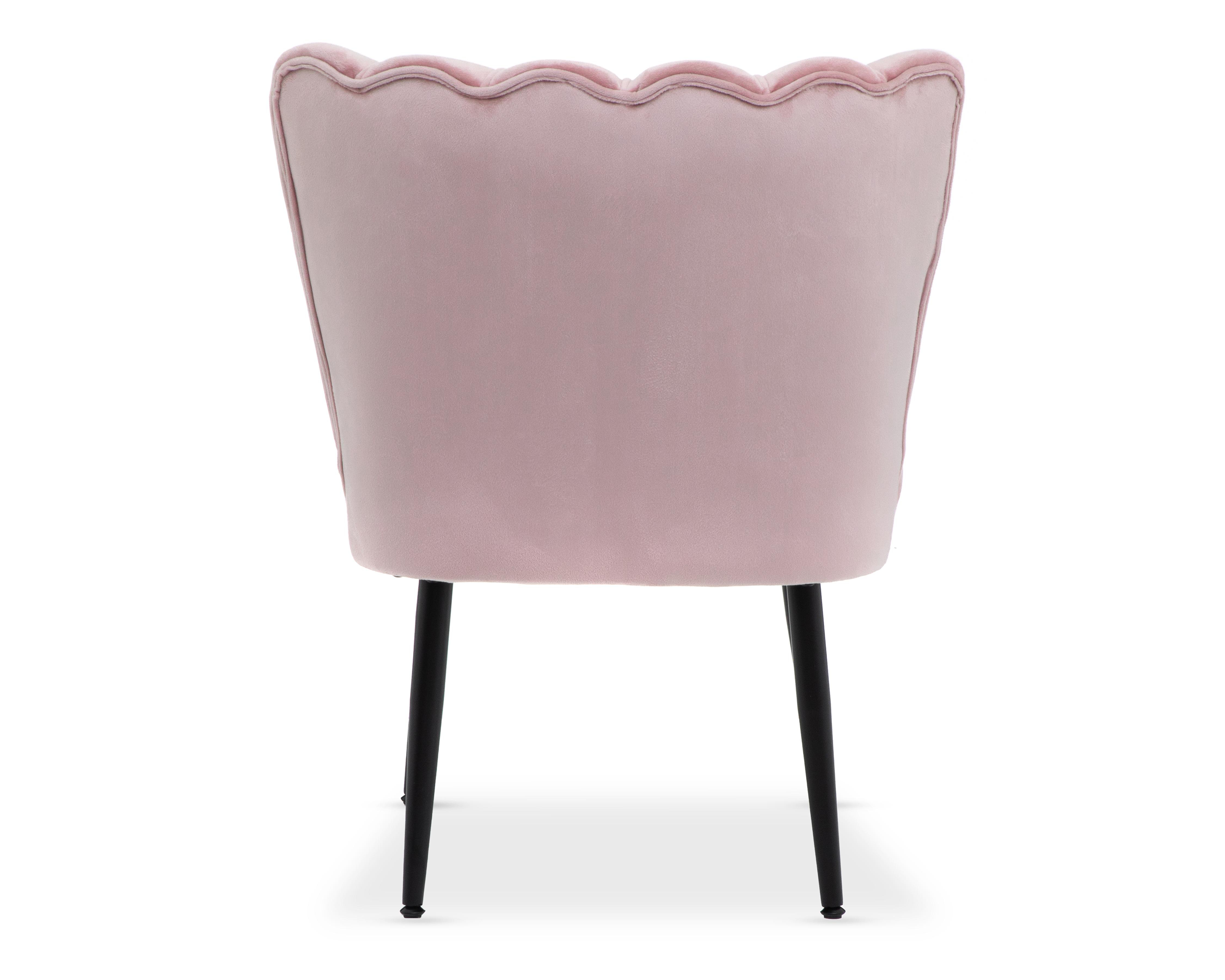 Foto 5 pulgar | Sillón Ocasional Contemporáneo Coral Rosa 1 Pieza