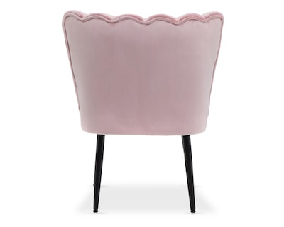 Foto 4 | Sillón Ocasional Contemporáneo Coral Rosa 1 Pieza