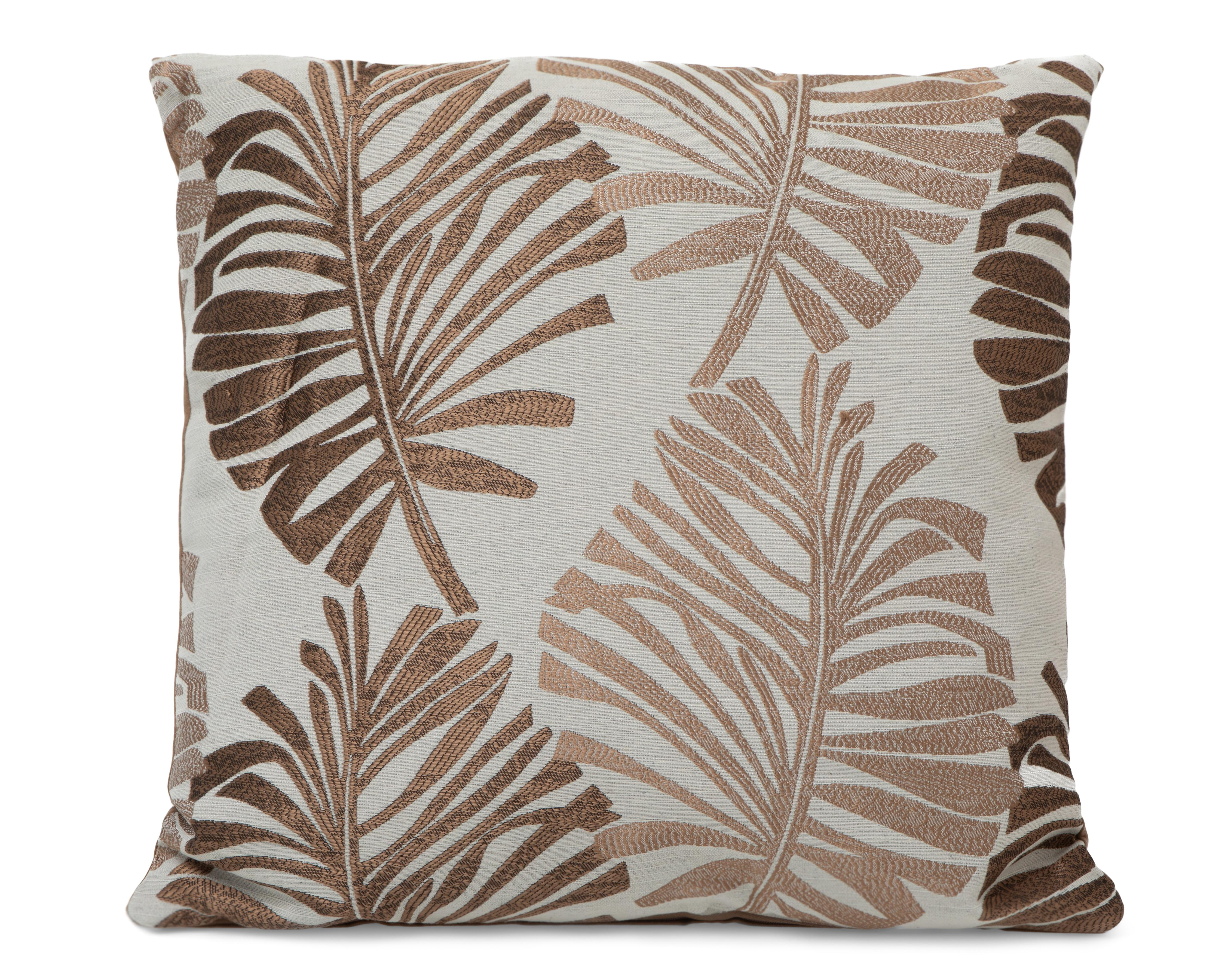 Cojín Decorativo Monstera Café $99