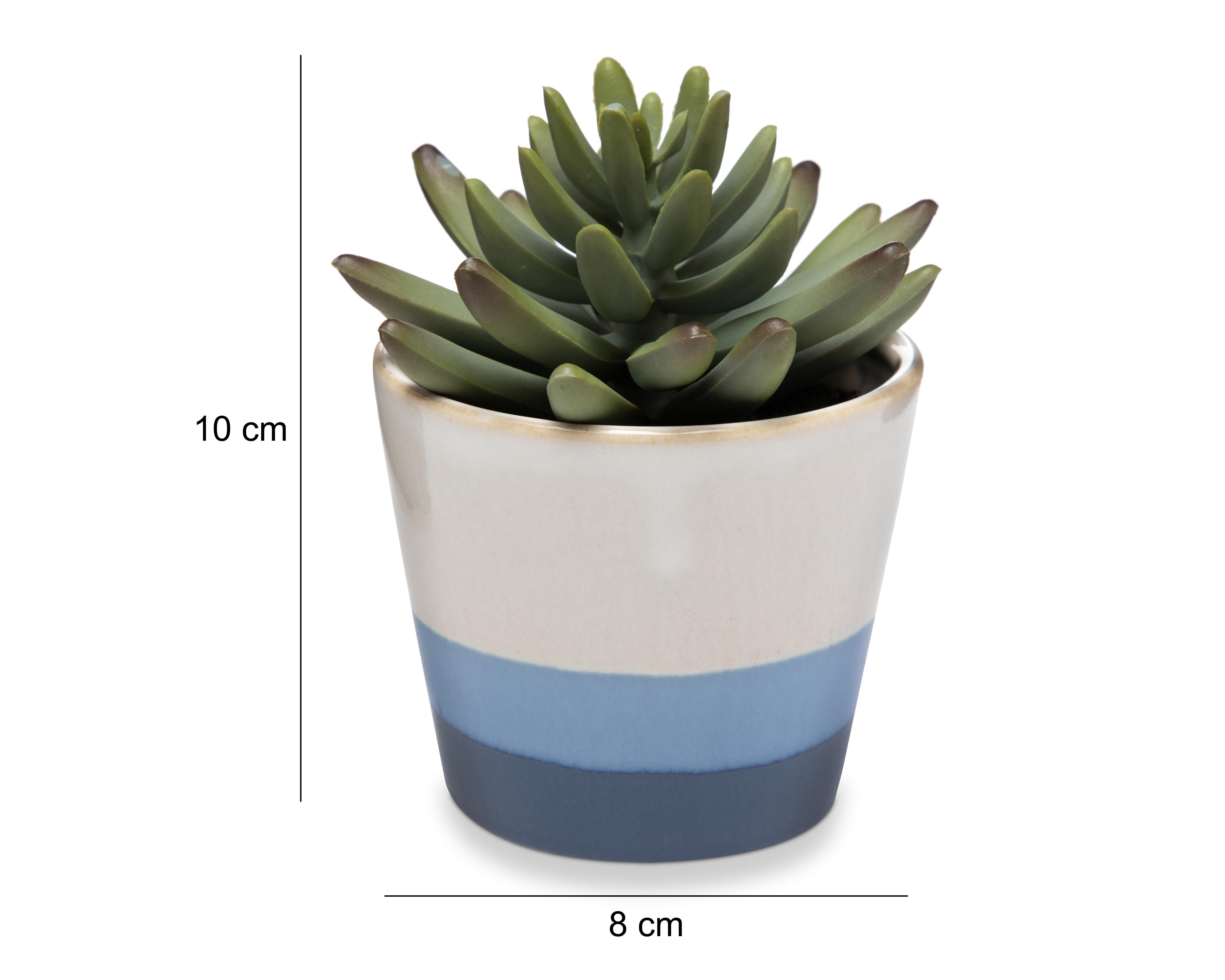 Foto 6 pulgar | Planta Artificial con Maceta Starhaus 11.4 cm