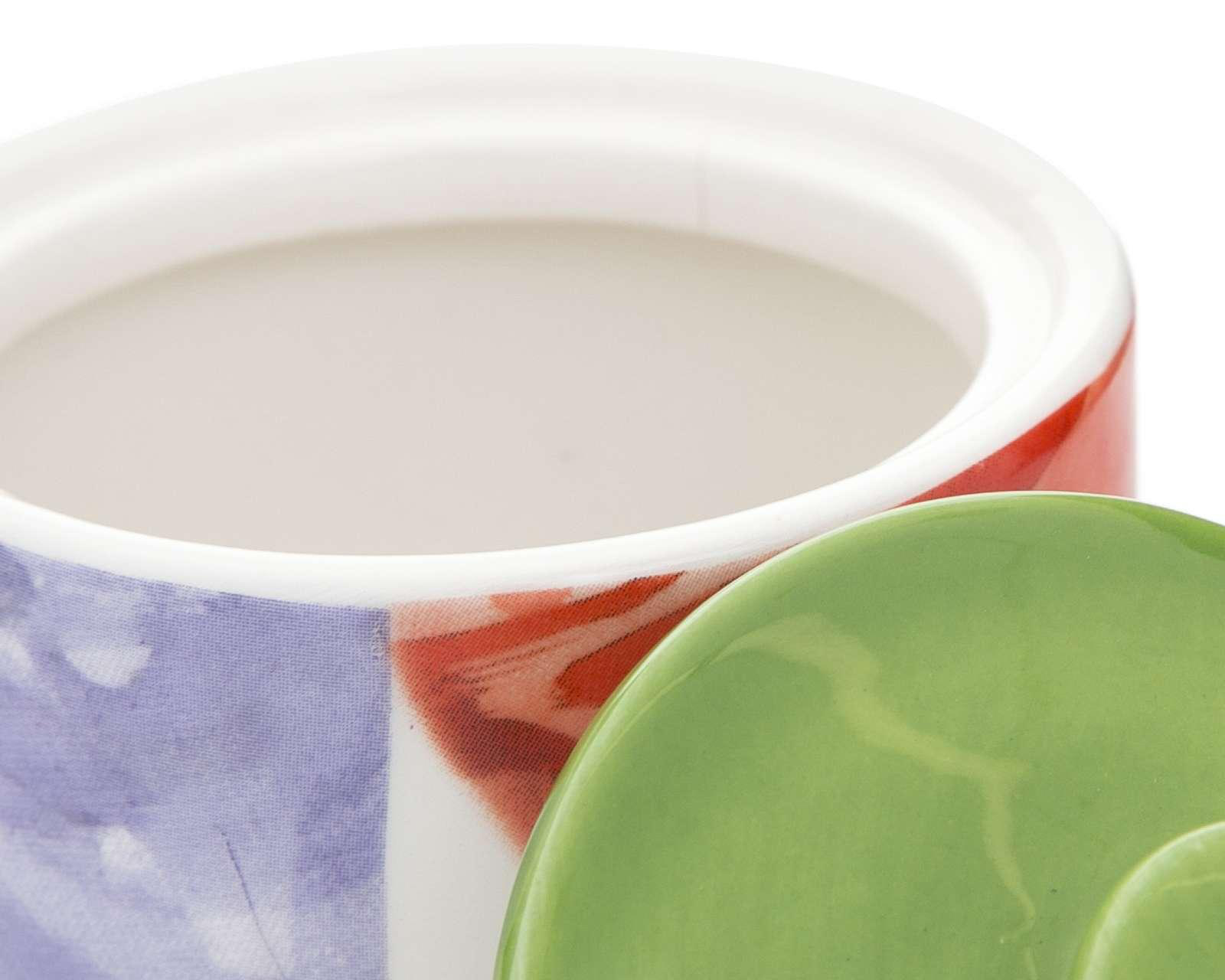 Foto 5 pulgar | Accesorios de Cocina Decorativos Floral de Cerámica