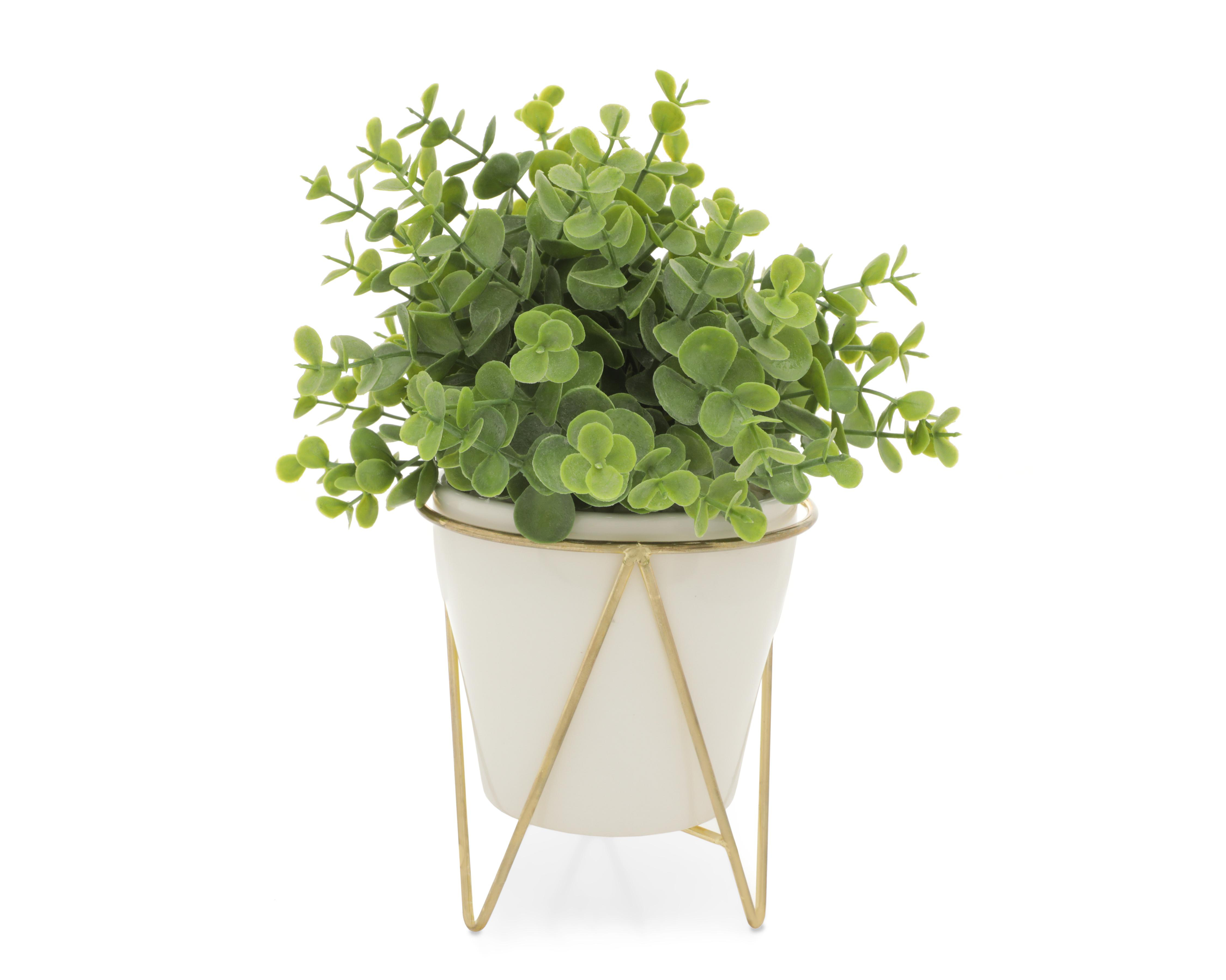 Foto 3 pulgar | Planta Artificial con Maceta Starhaus 27 cm