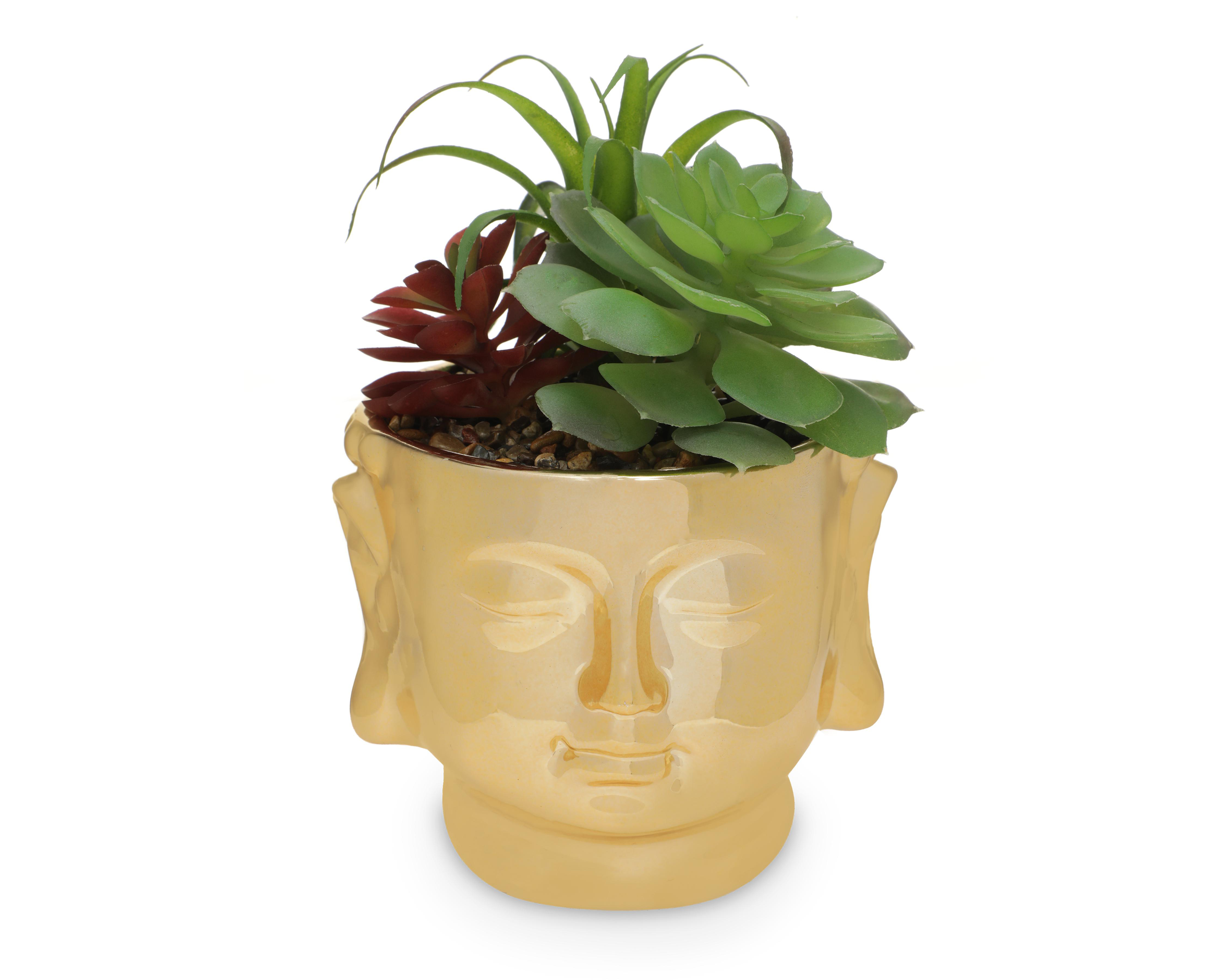 Foto 3 pulgar | Planta Artificial con Maceta Starhaus 20 cm
