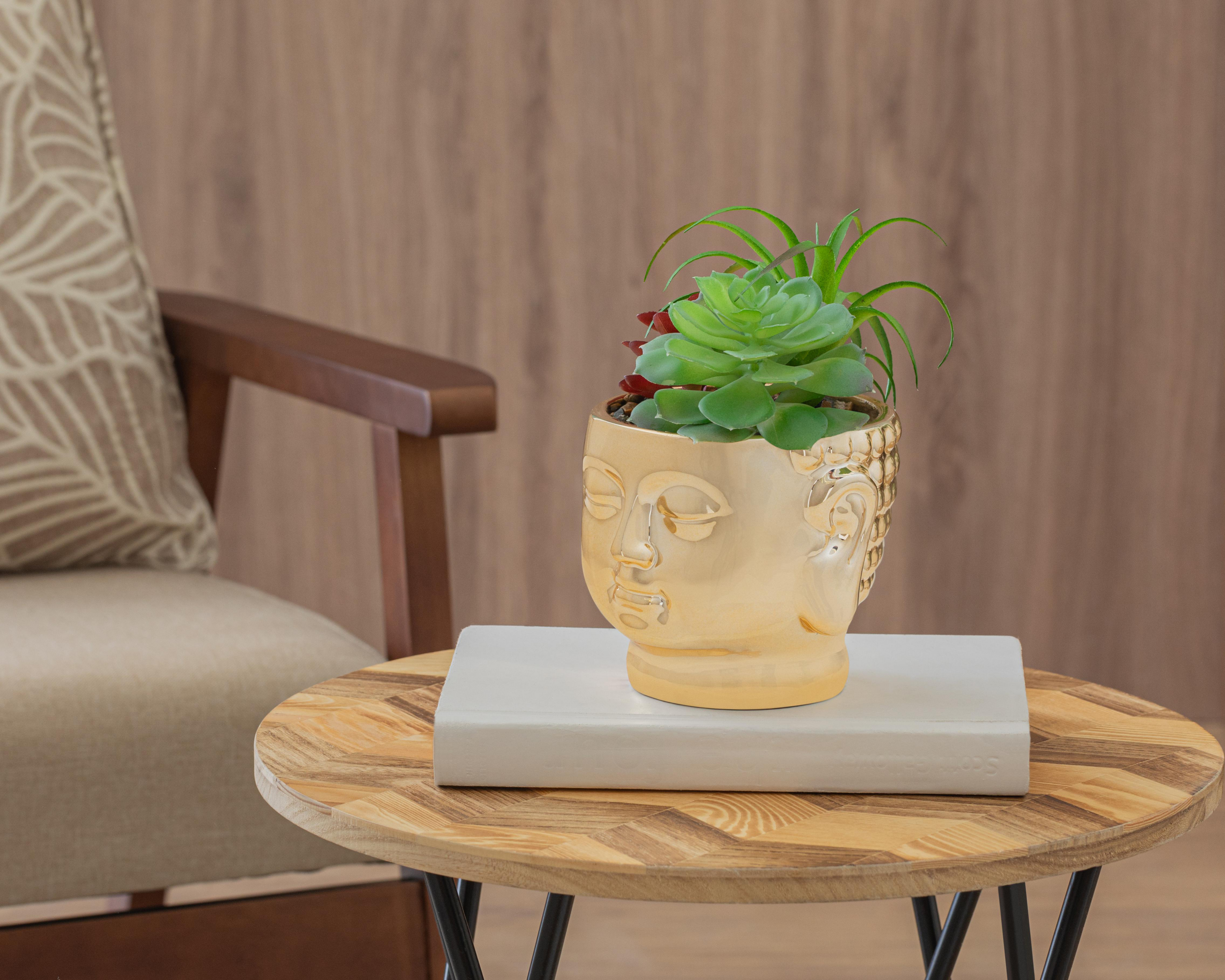 Foto 5 pulgar | Planta Artificial con Maceta Starhaus 20 cm
