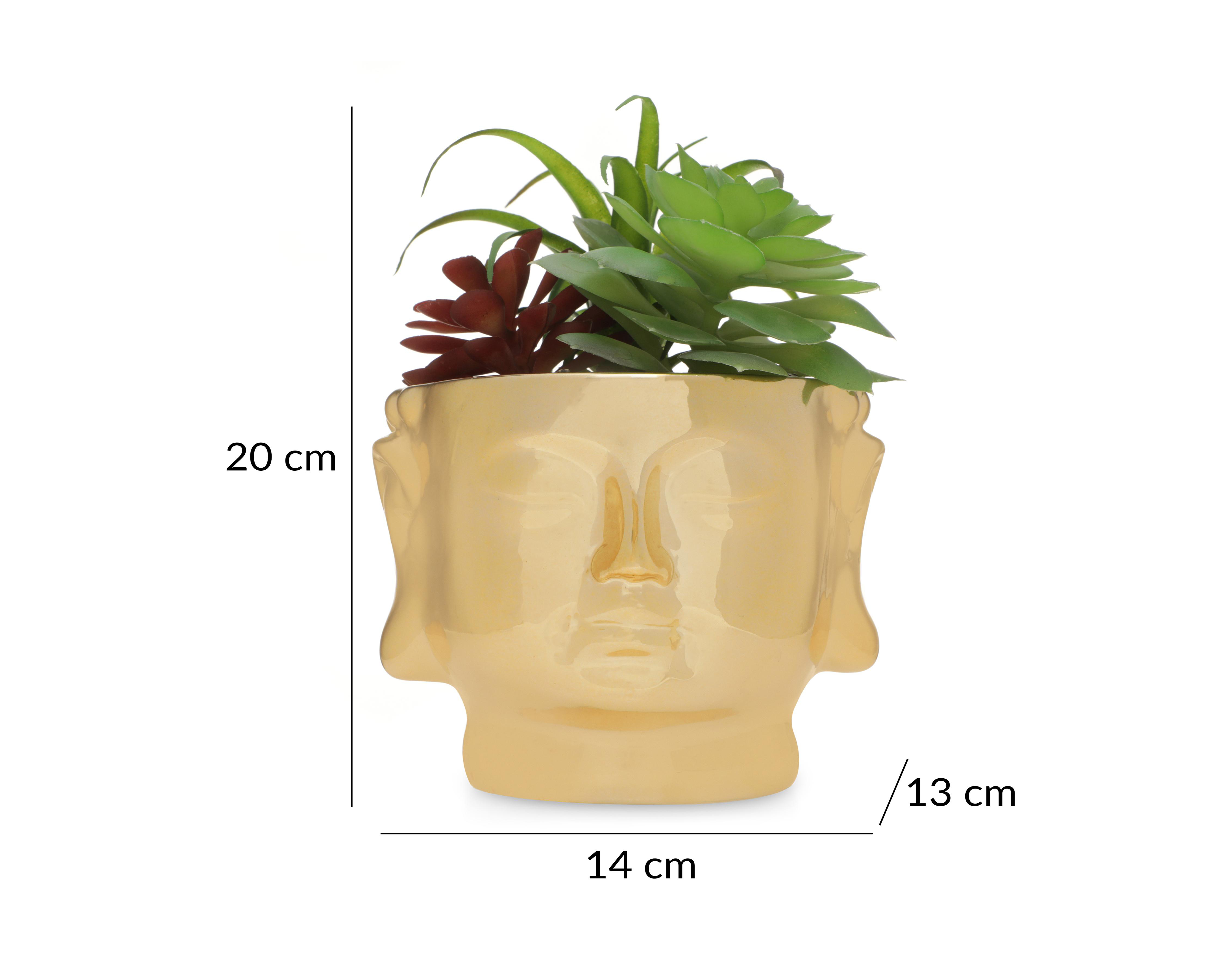 Foto 5 | Planta Artificial con Maceta Starhaus 20 cm